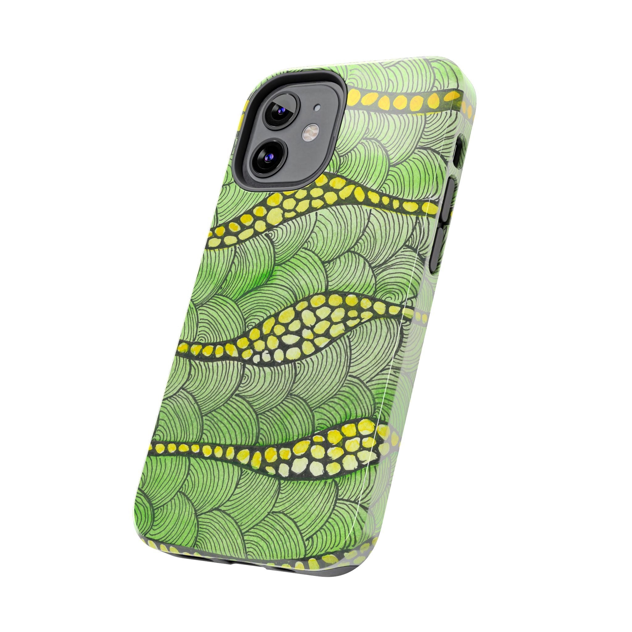 Tough Phone Case - All iPhones and Samsung Galaxys - Exciting Abstract Design #13 Watcha Thinking