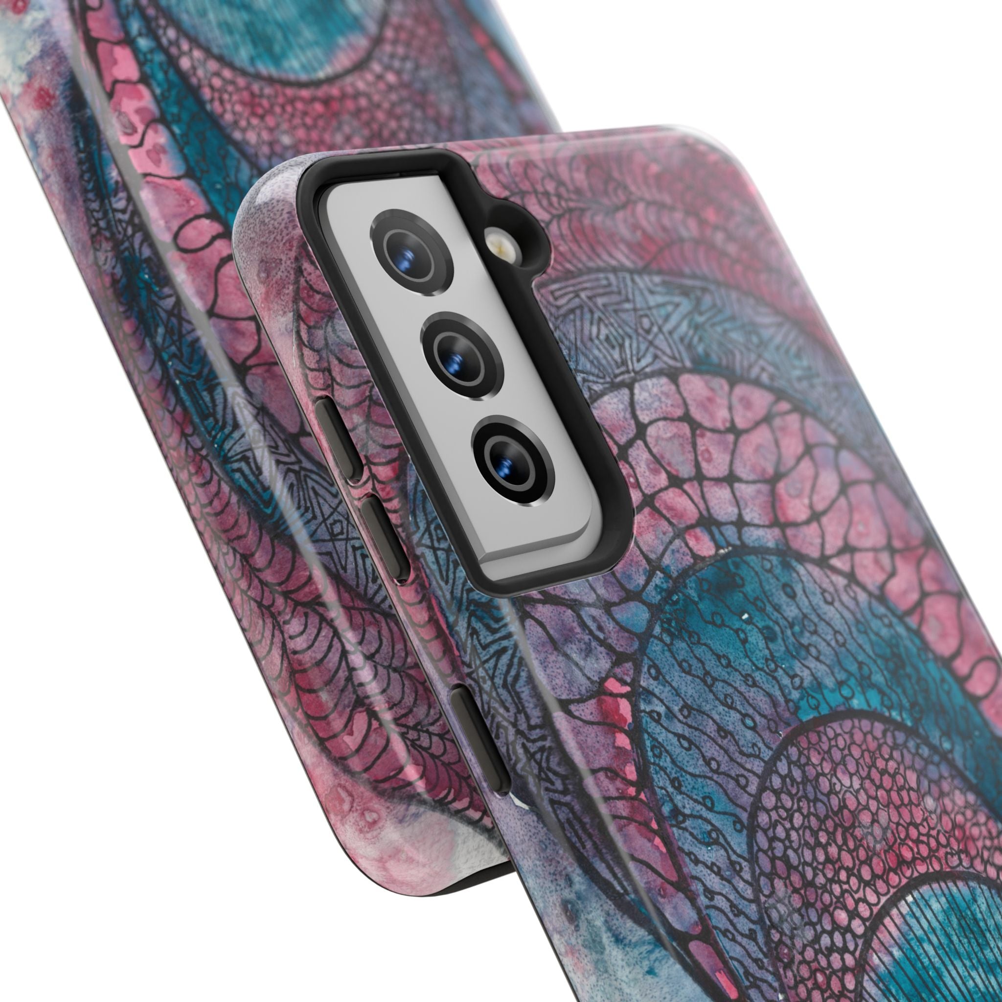 Tough Phone Case - All iPhones and Samsung Galaxys - Exciting Abstract Design #92 The Goddess Lives