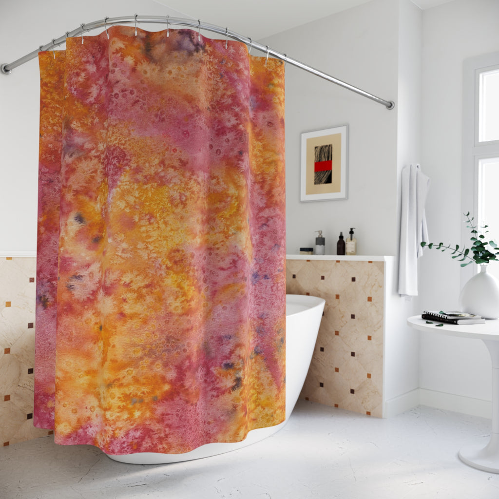 Beautiful Shower Curtains to Refresh Your Bathroom. Colourful Abstract Designs. Perfect For Your Bathroom or Special House-Warming Gift #54 Heaven Can Wait