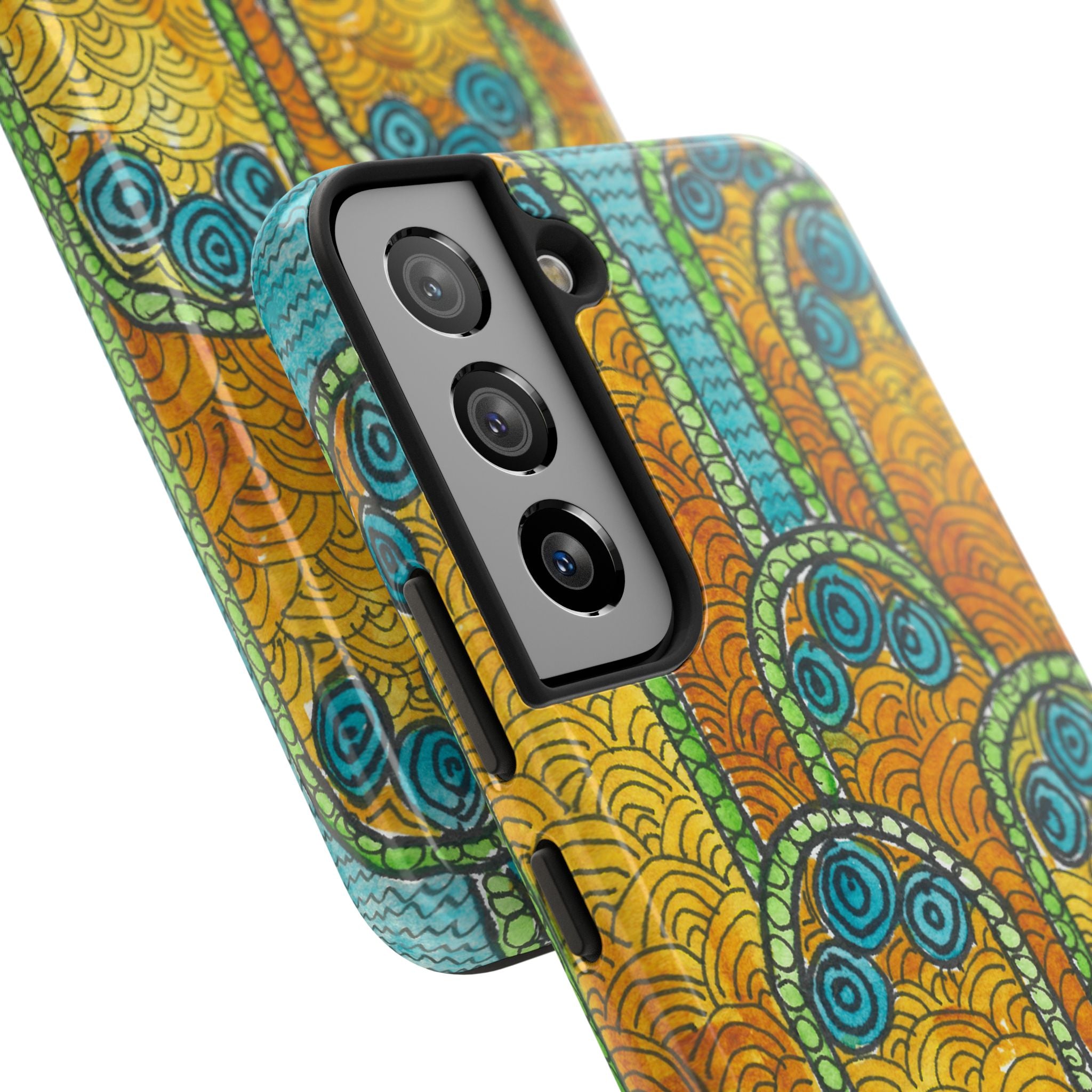 Tough Phone Case - All iPhones and Samsung Galaxys - Exciting Abstract Design #87 Belgrade Impressions - Serbia