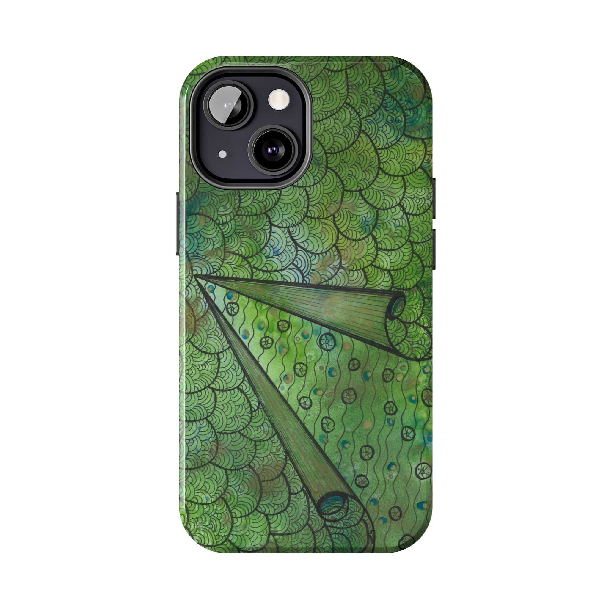 Tough Phone Case - All iPhones and Samsung Galaxys - Exciting Abstract Design #69 New Horizons