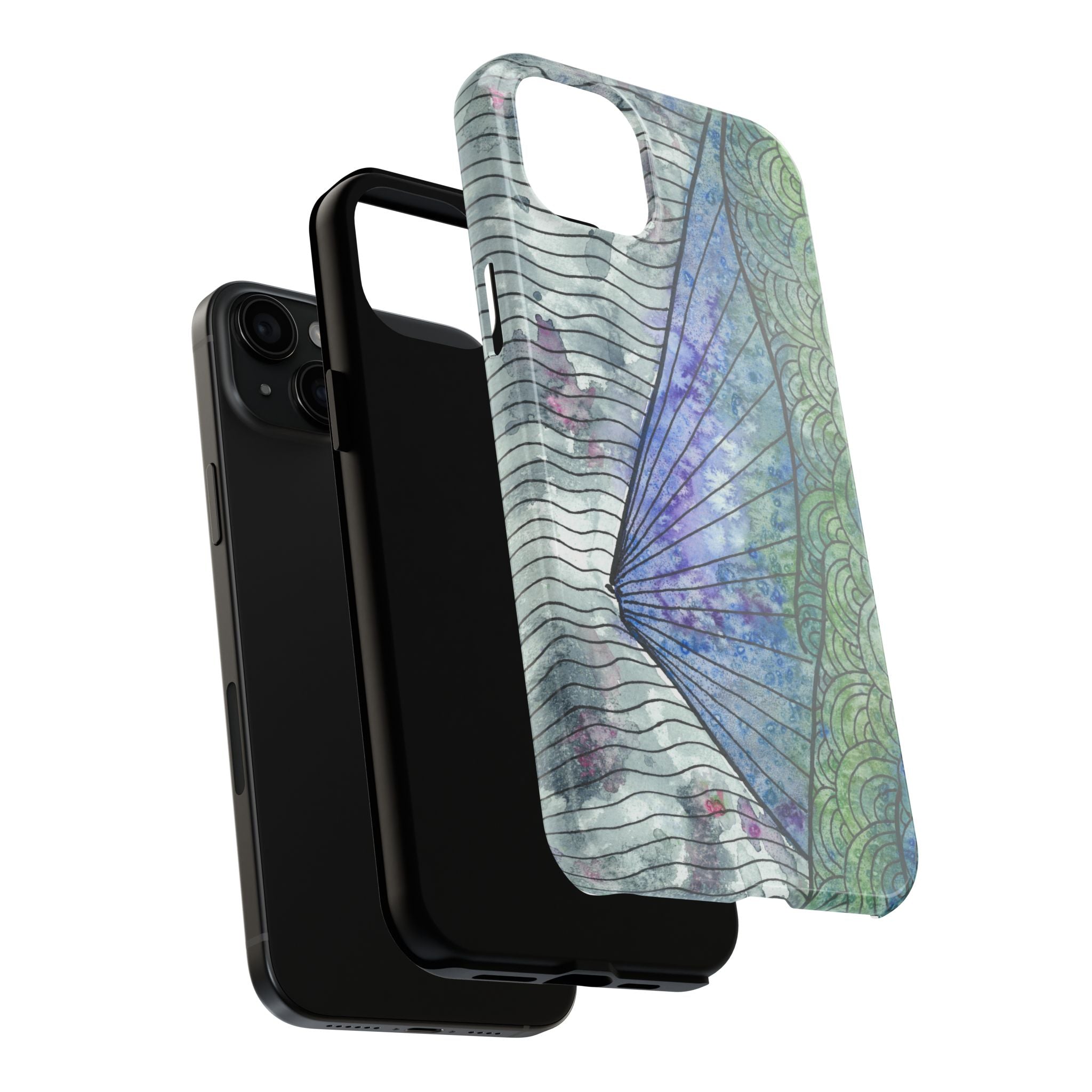 Tough Phone Case - All iPhones and Samsung Galaxys - Exciting Abstract Design #90 Rtanj Pyramid - Serbia