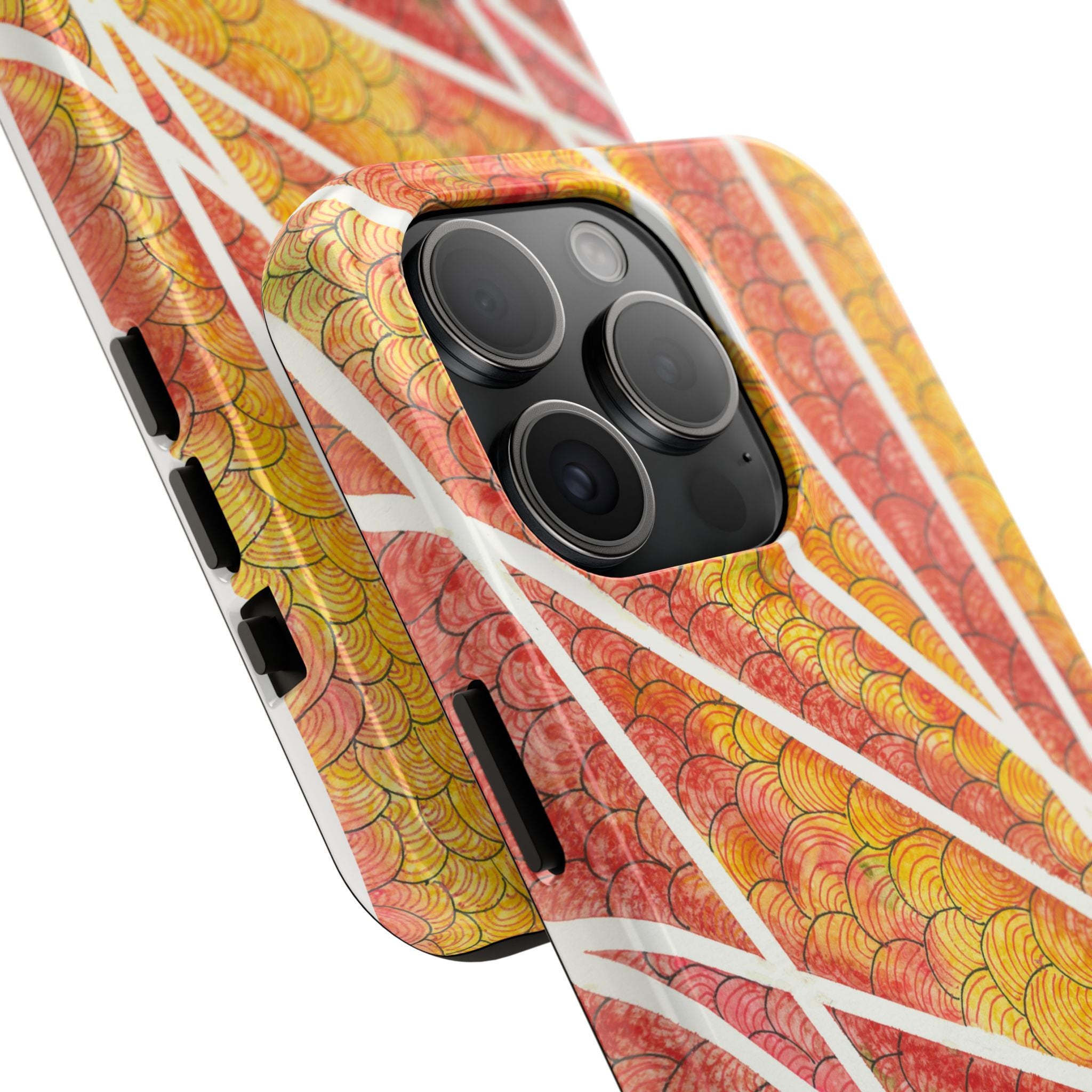 Tough Phone Case - All iPhones and Samsung Galaxys - Exciting Abstract Design #67 Max Mimosa