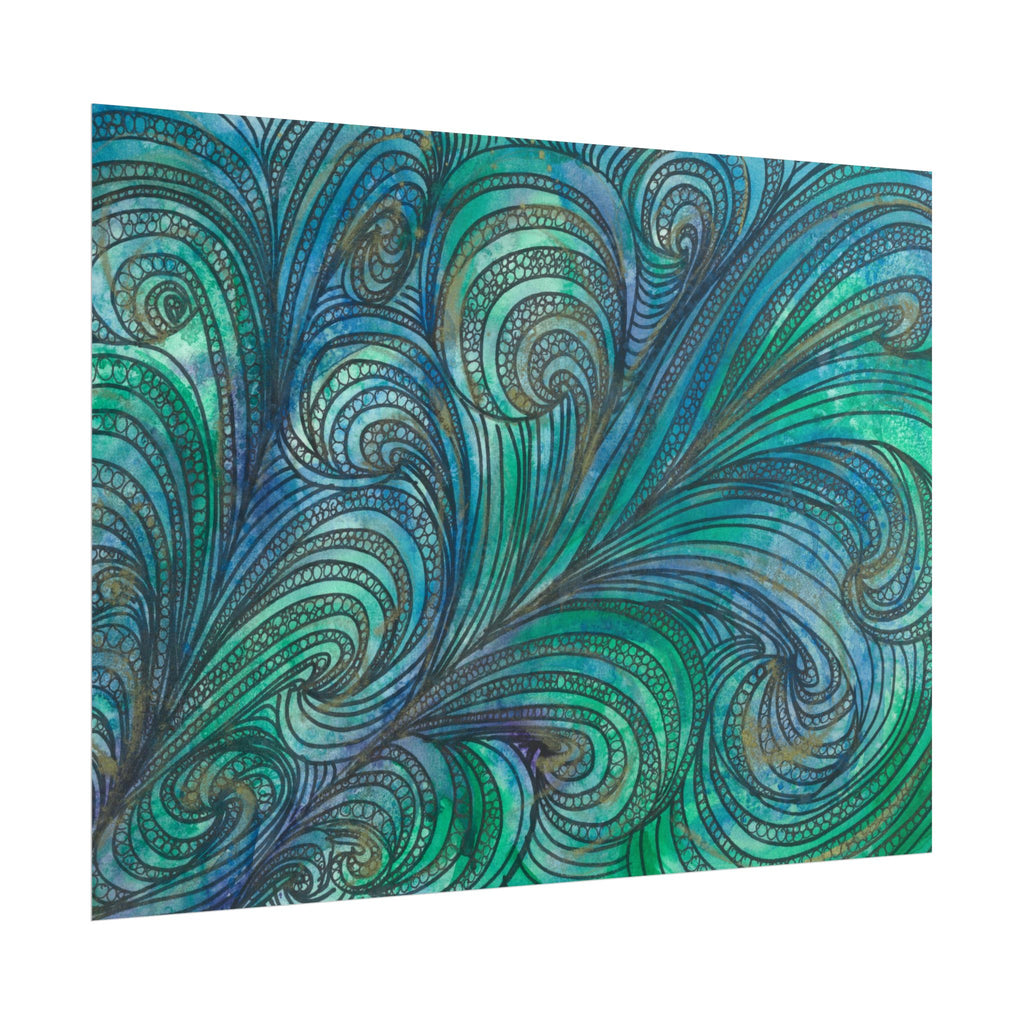 Large Colourful Wall Art, Posters & Prints, For Office, Bedroom or Living Room, or Special Gift #71 Call Of The Sea