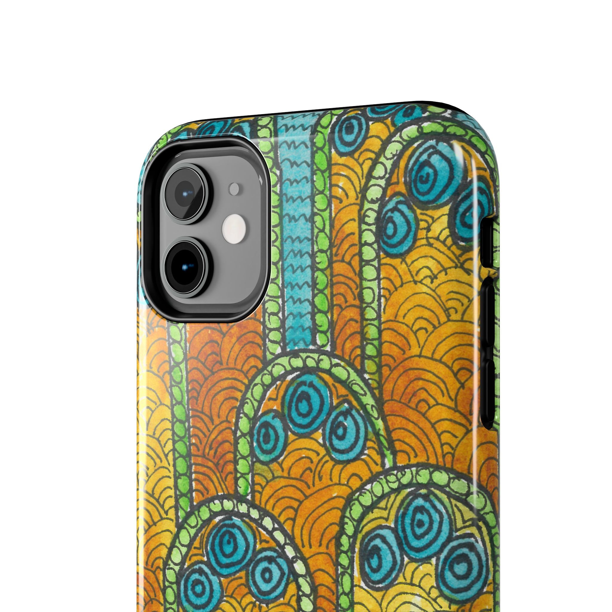 Tough Phone Case - All iPhones and Samsung Galaxys - Exciting Abstract Design #87 Belgrade Impressions - Serbia
