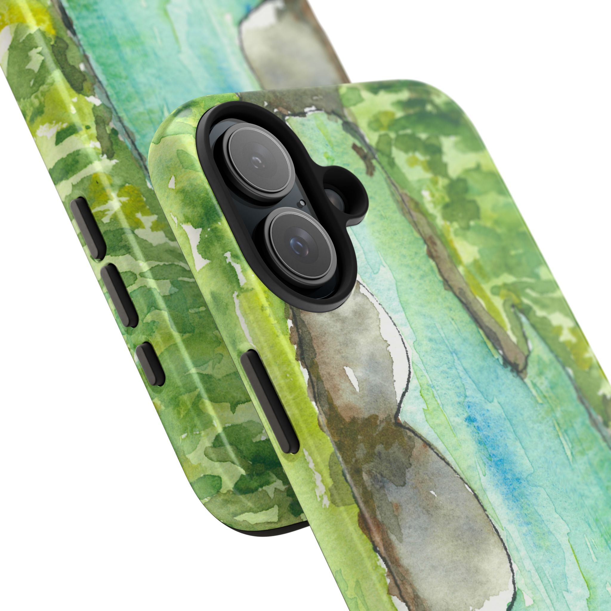 Tough Phone Case - All iPhones and Samsung Galaxys - Exciting Abstract Design #88 Tara River - Montenegro