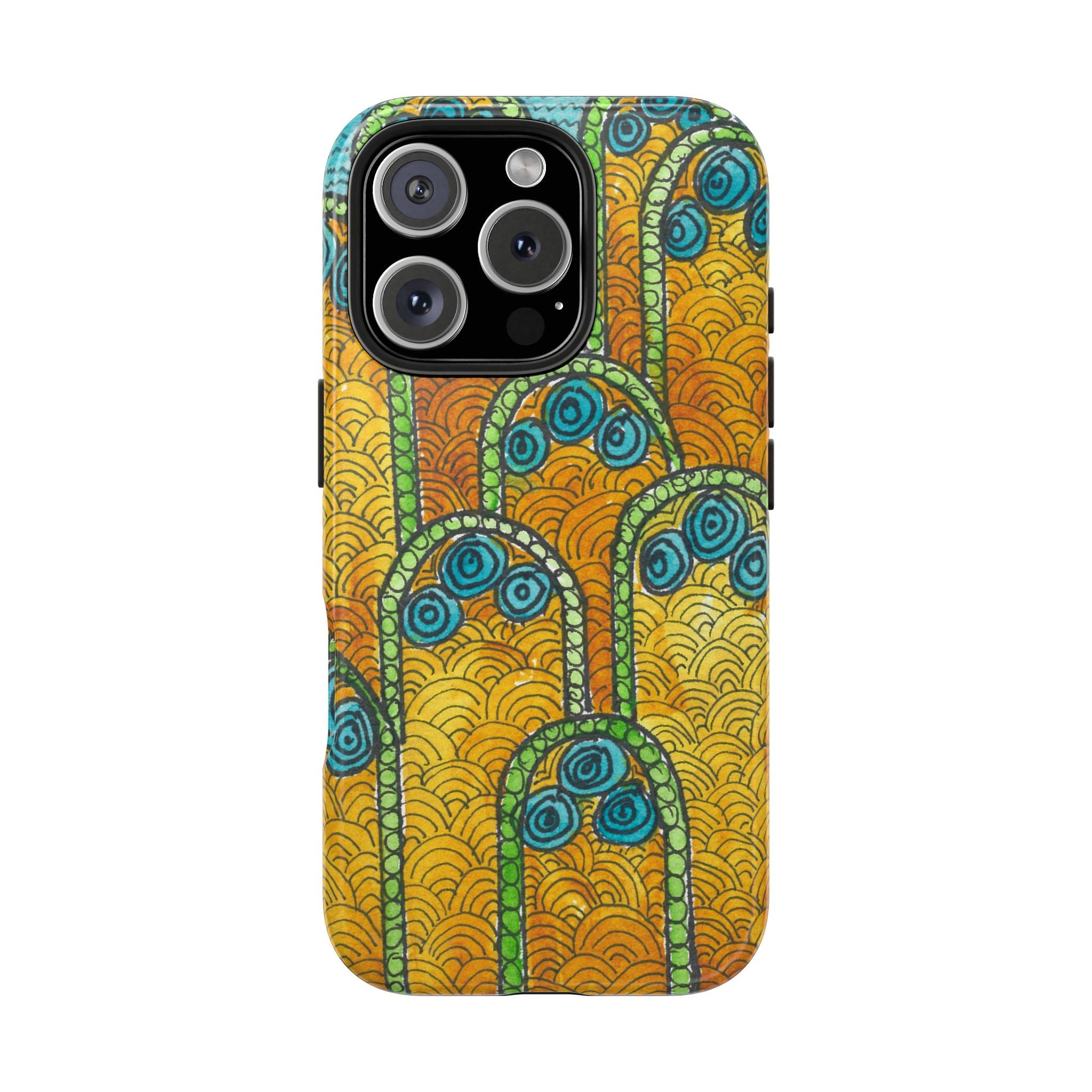 Tough Phone Case - All iPhones and Samsung Galaxys - Exciting Abstract Design #87 Belgrade Impressions - Serbia