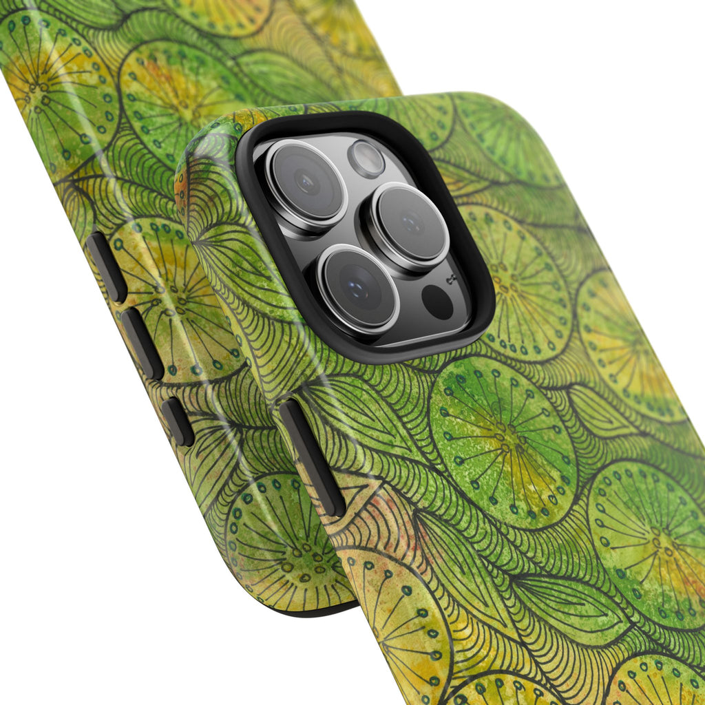 Tough Phone Case - All iPhones and Samsung Galaxys - Exciting Abstract Design #63 Margarita Mondays