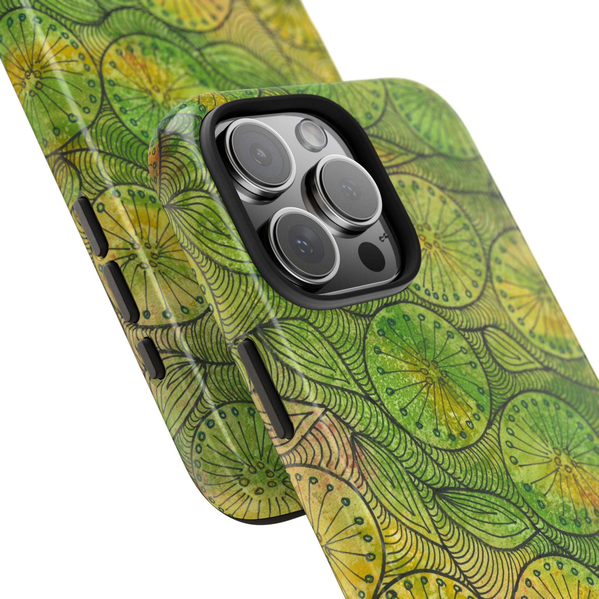 Tough Phone Case - All iPhones and Samsung Galaxys - Exciting Abstract Design #63 Margarita Mondays