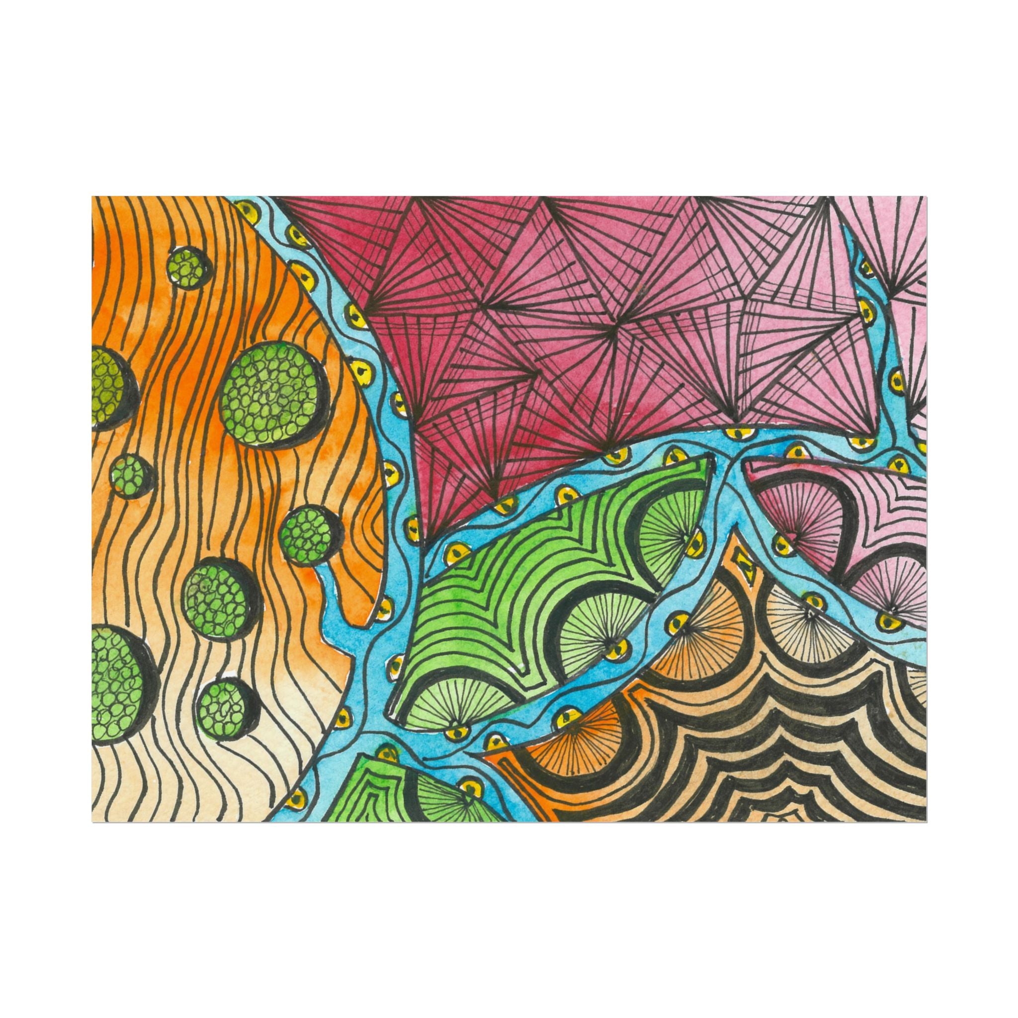 Large Colourful Wall Art, Posters & Prints, For Office, Bedroom or Living Room, or Special Gift #11 Today's The Day