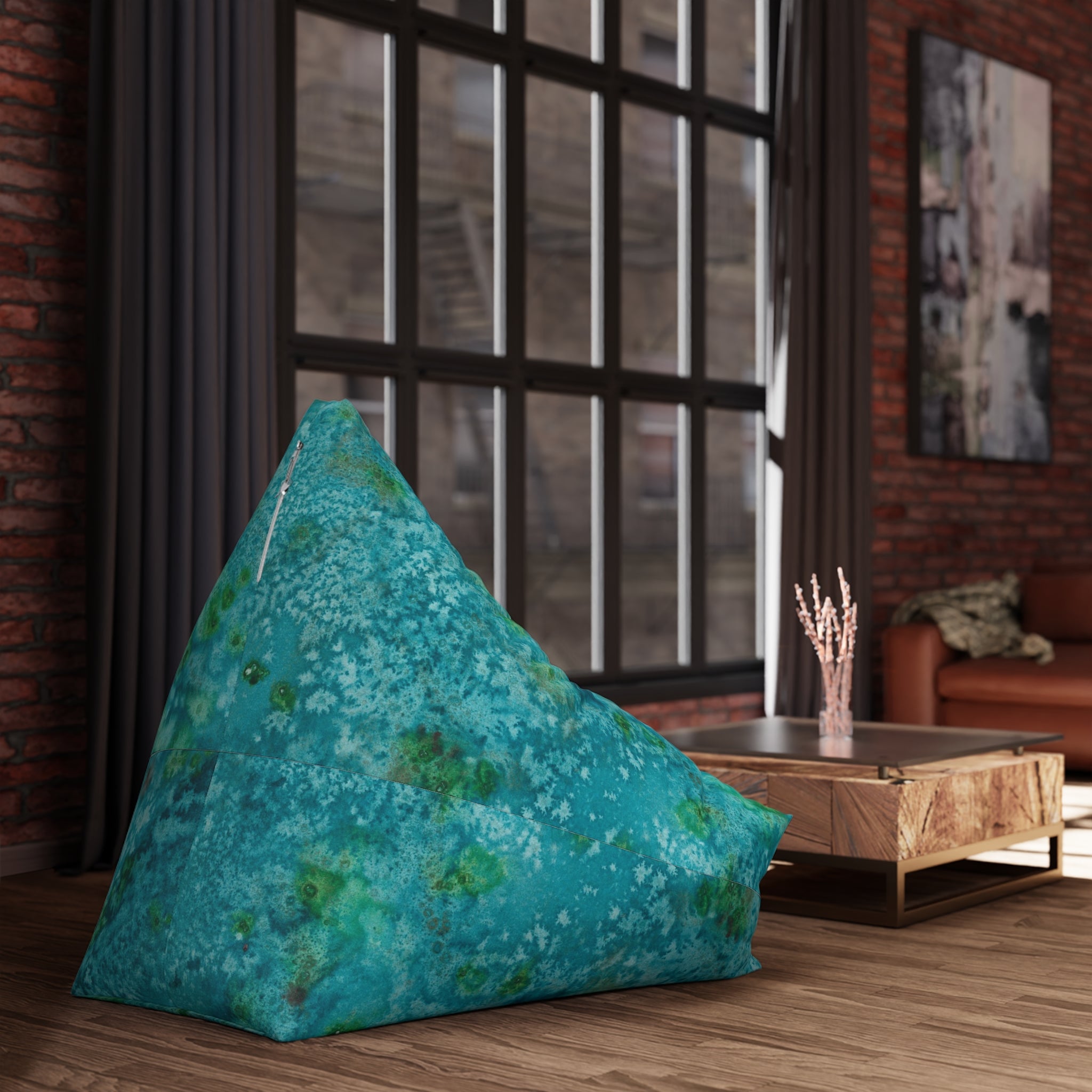Bean Bag Chair Covers For Indoor & Outdoor - 2 Sizes - Exciting Abstract Design #83 Who Am I Today