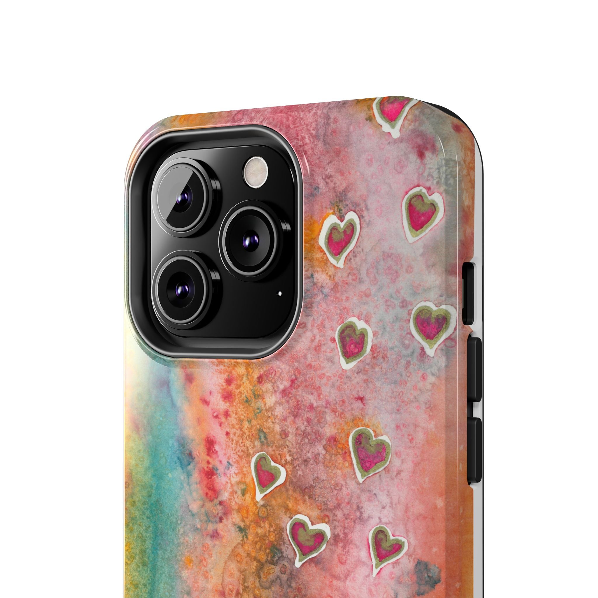 Tough Phone Case - All iPhones and Samsung Galaxys - Exciting Abstract Design #96 Love, Friendship, integrity