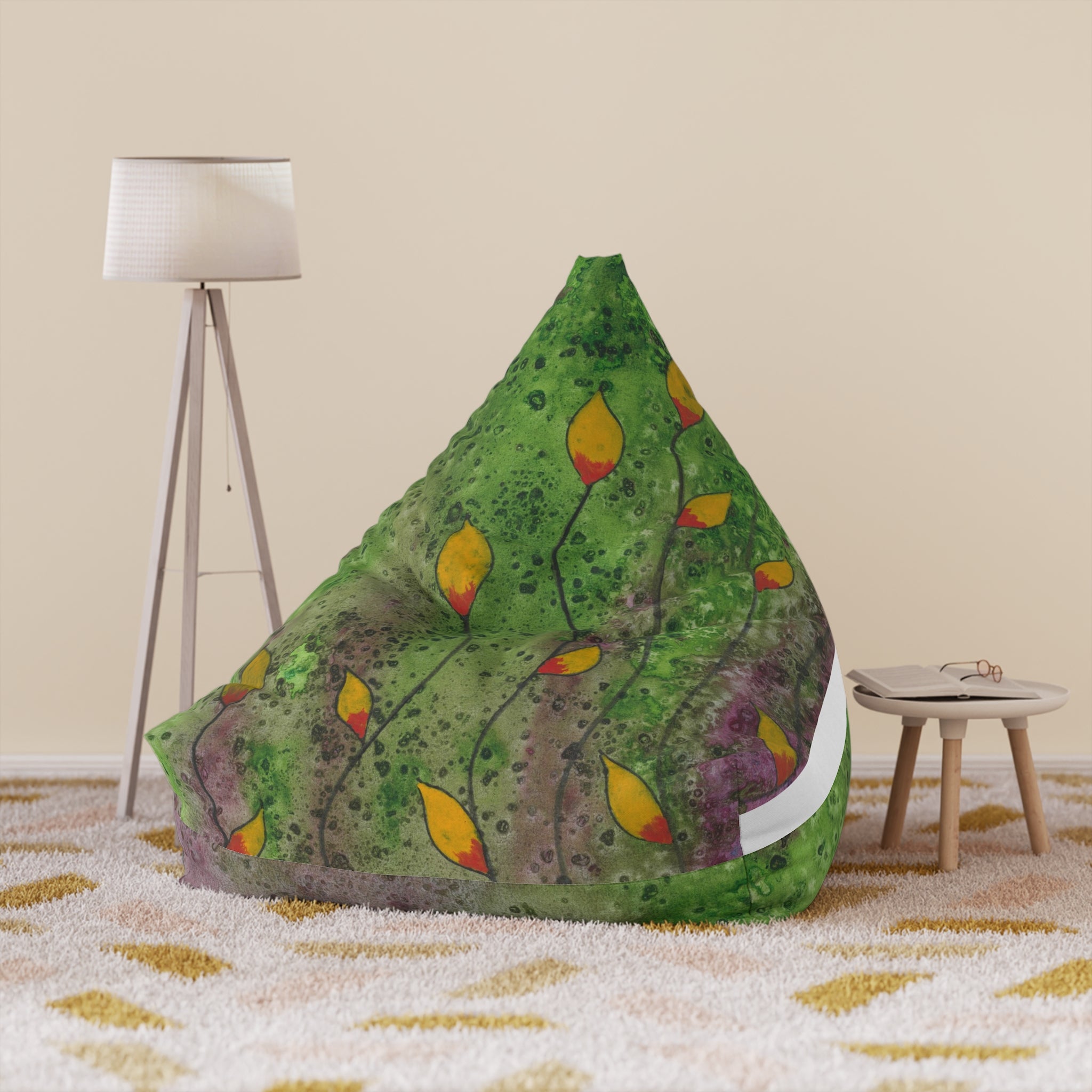 Bean Bag Covers For Indoor & Outdoor - 2 Sizes - Exciting Abstract Design #98 HOPE