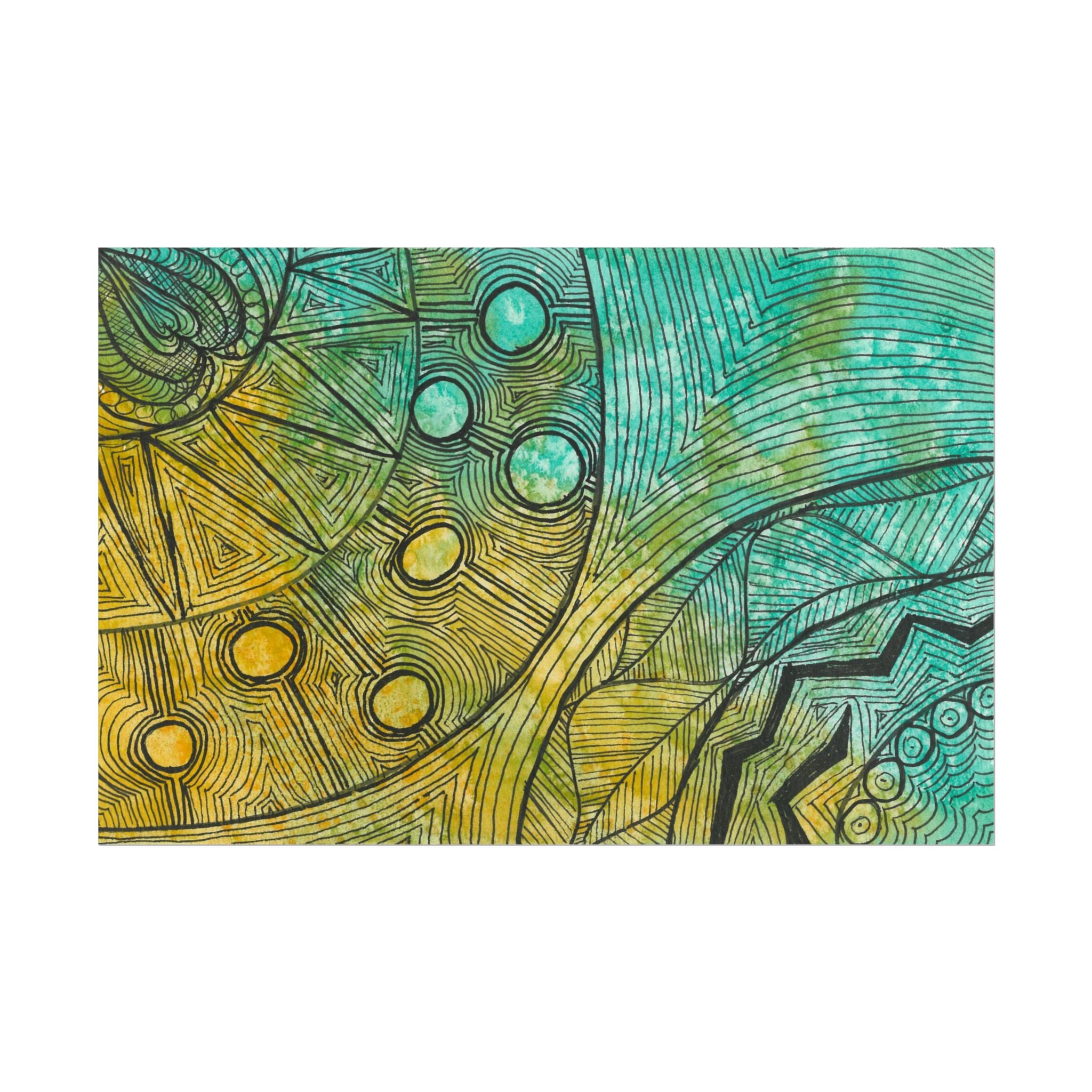 Large Colourful Wall Art, Posters & Prints, For Office, Bedroom or Living Room, or Special Gift #27 Come What May