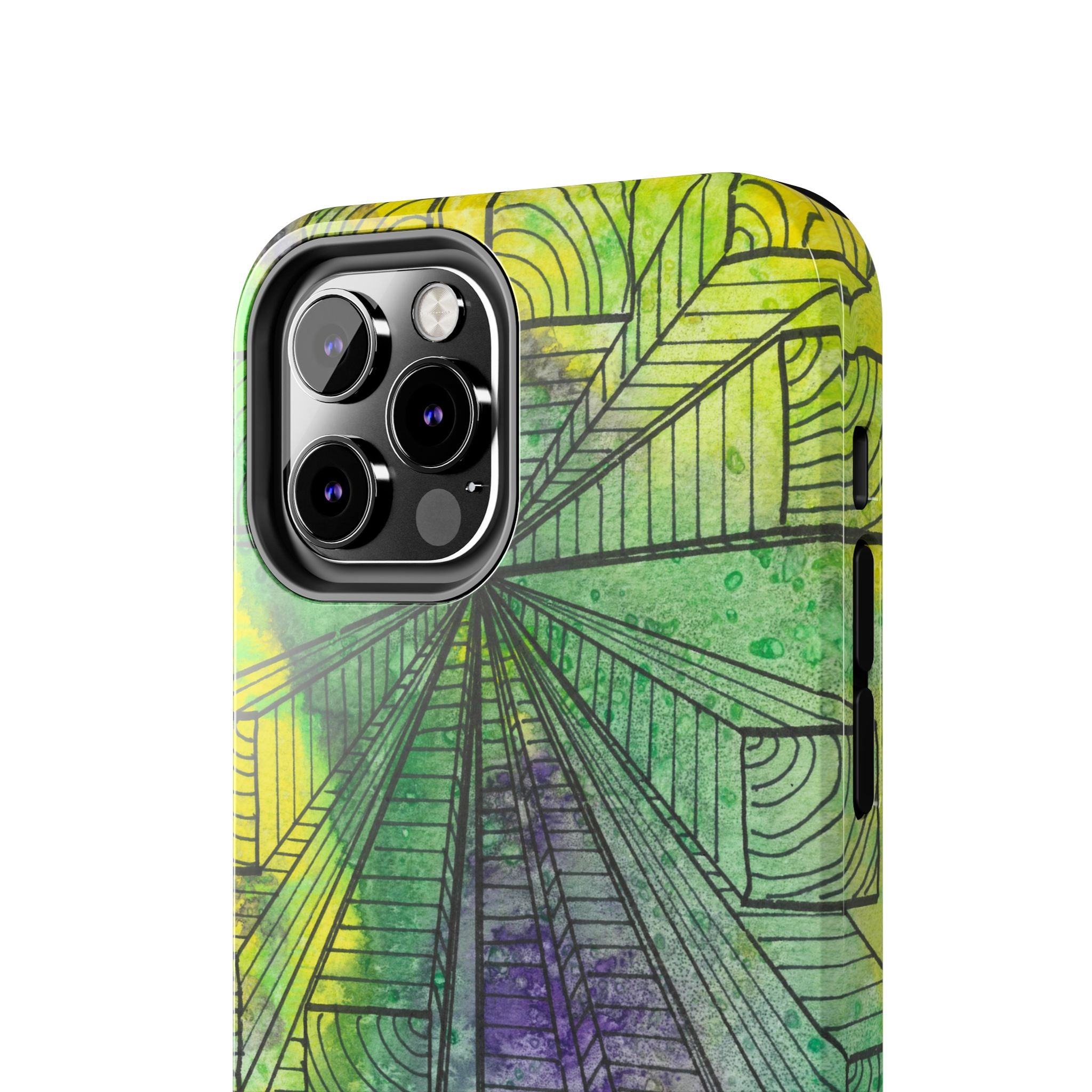 Tough Phone Case - All iPhones and Samsung Galaxys - Exciting Abstract Design #89 The Wayseers