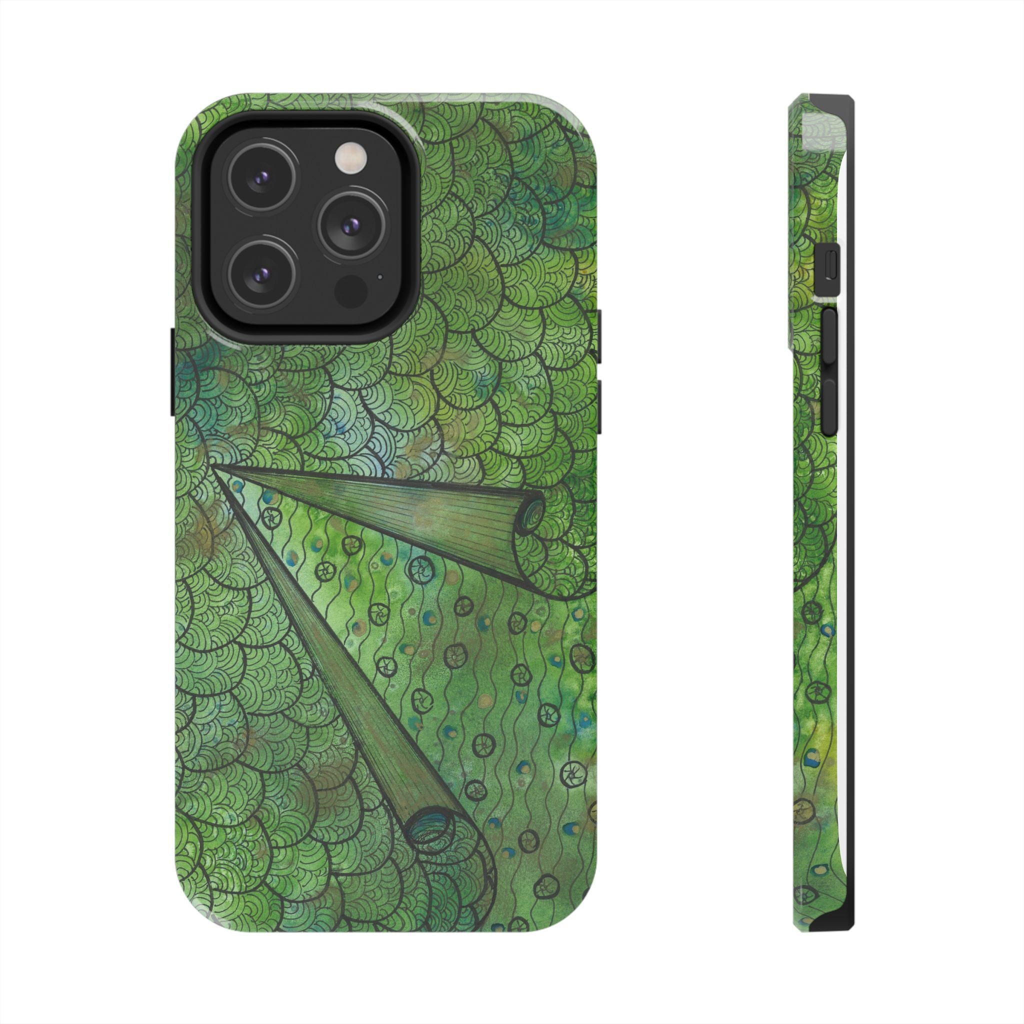 Tough Phone Case - All iPhones and Samsung Galaxys - Exciting Abstract Design #69 New Horizons