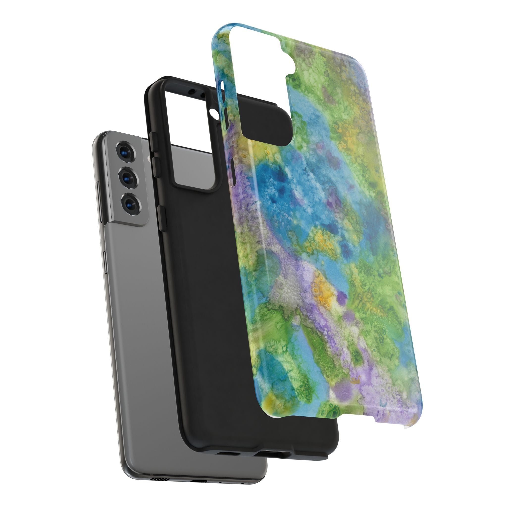 Tough Phone Case - All iPhones and Samsung Galaxys - Exciting Abstract Design #60 Happy Holidays