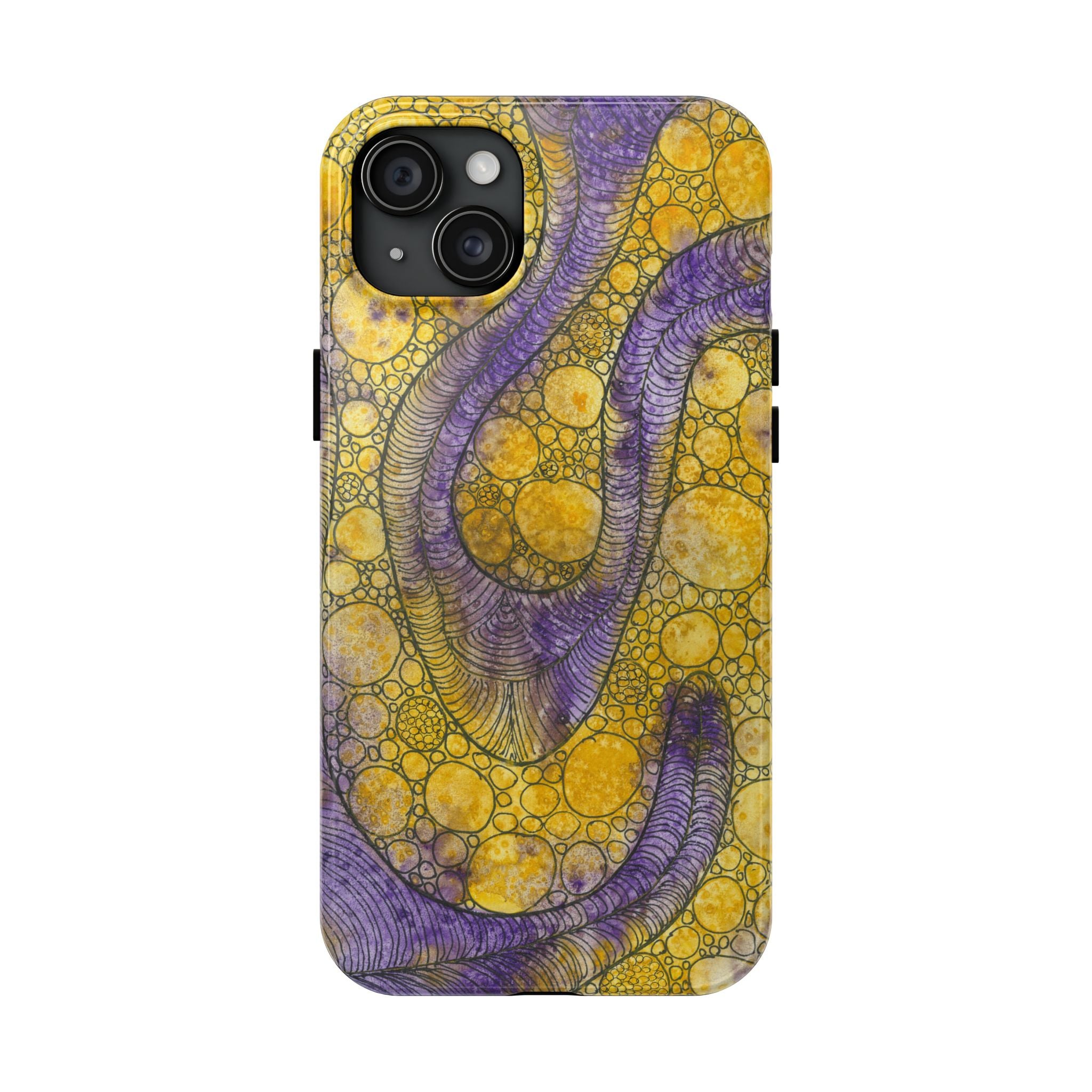 Tough Phone Case - All iPhones and Samsung Galaxys - Exciting Abstract Design #64 Is Now A Good Time?