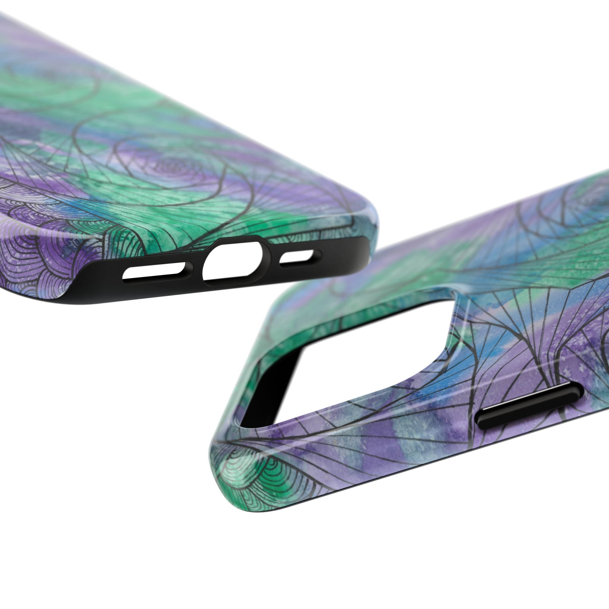 Tough Phone Case - All iPhones and Samsung Galaxys - Exciting Abstract Design  #50 If Not Now When
