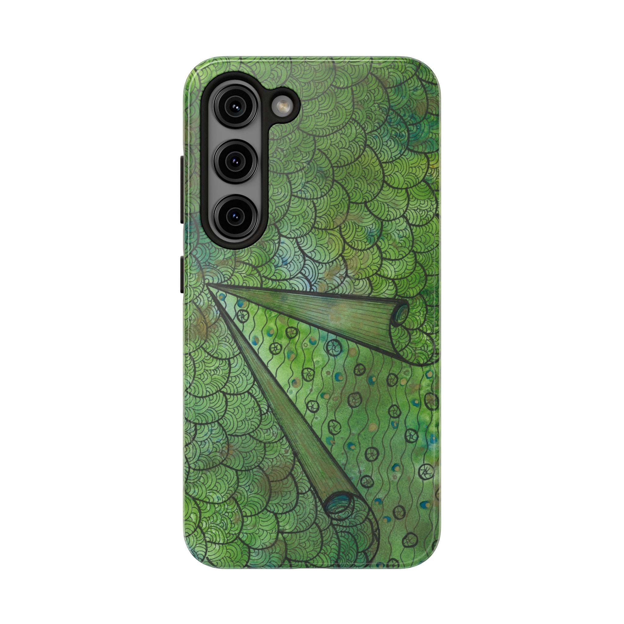 Tough Phone Case - All iPhones and Samsung Galaxys - Exciting Abstract Design #69 New Horizons