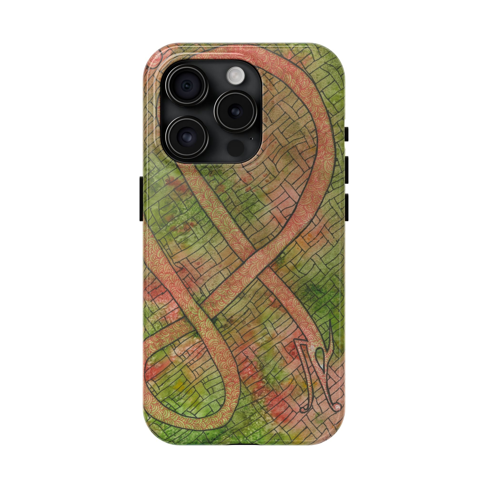 Tough Phone Case - All iPhones and Samsung Galaxys - Exciting Abstract Design #57 Celtic Flavours