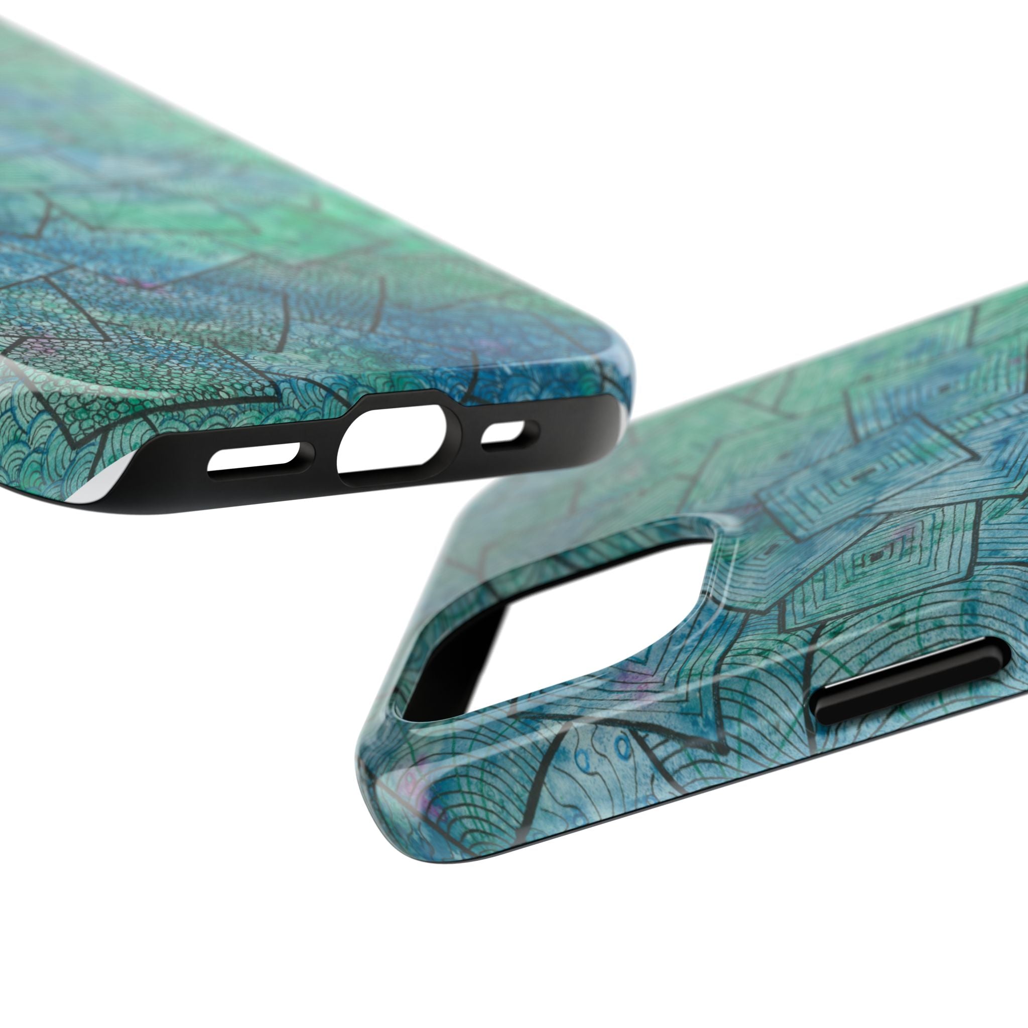 Tough Phone Case - All iPhones and Samsung Galaxys - Exciting Abstract Design #65 And The Answer Is