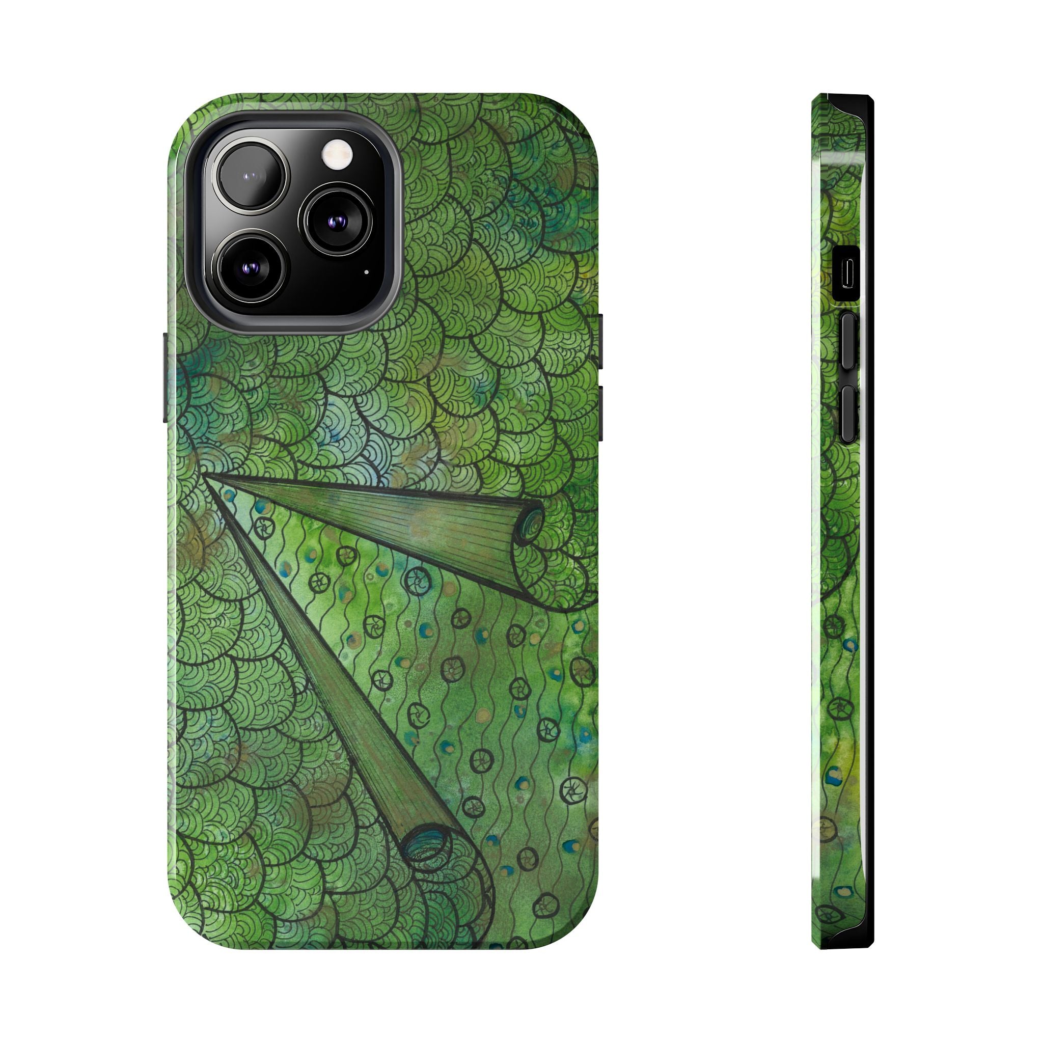 Tough Phone Case - All iPhones and Samsung Galaxys - Exciting Abstract Design #69 New Horizons