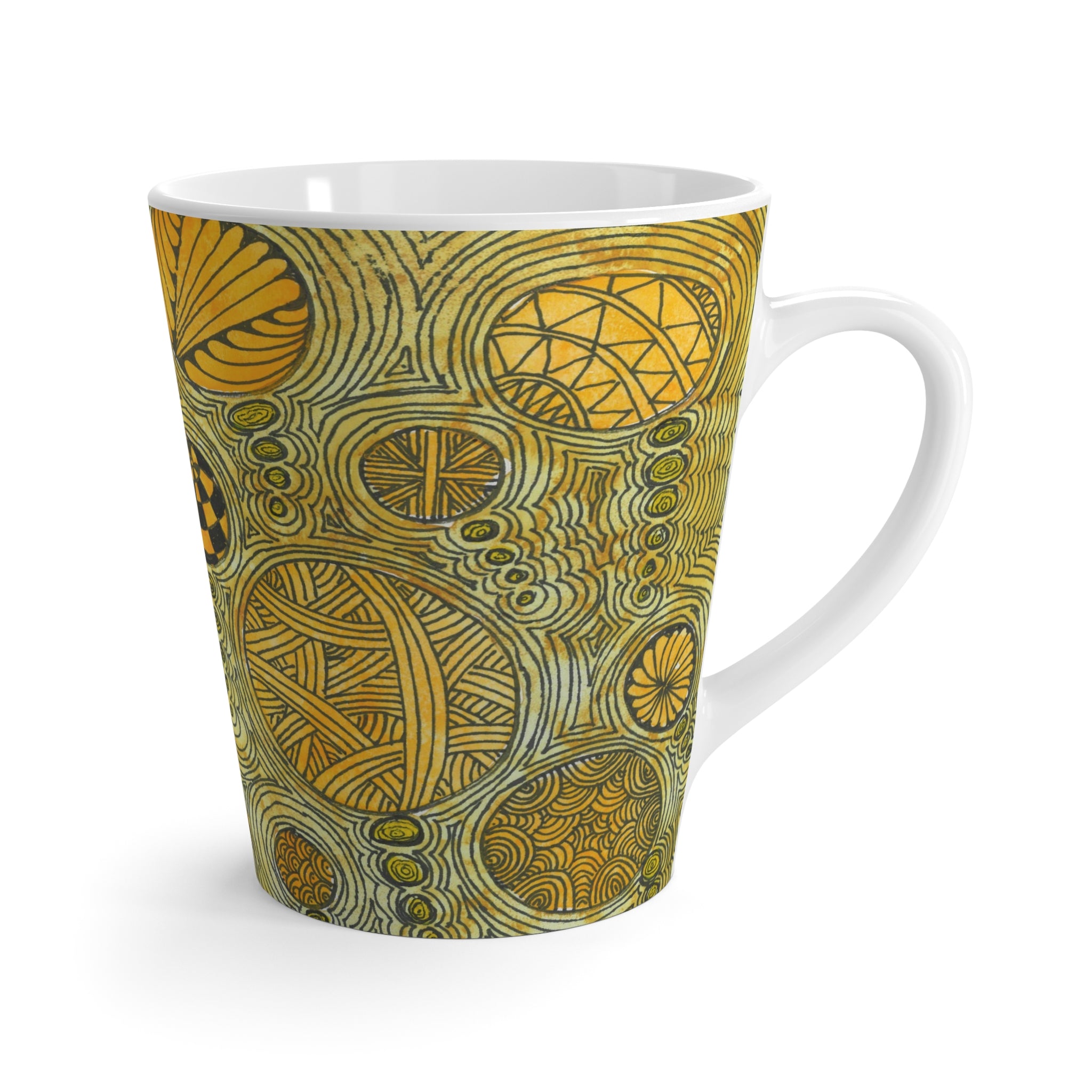 Coffee Mugs and Cups. Colourful Abstract Designs. Perfect for Home, Office or Special Gift #38 The Conversationalist