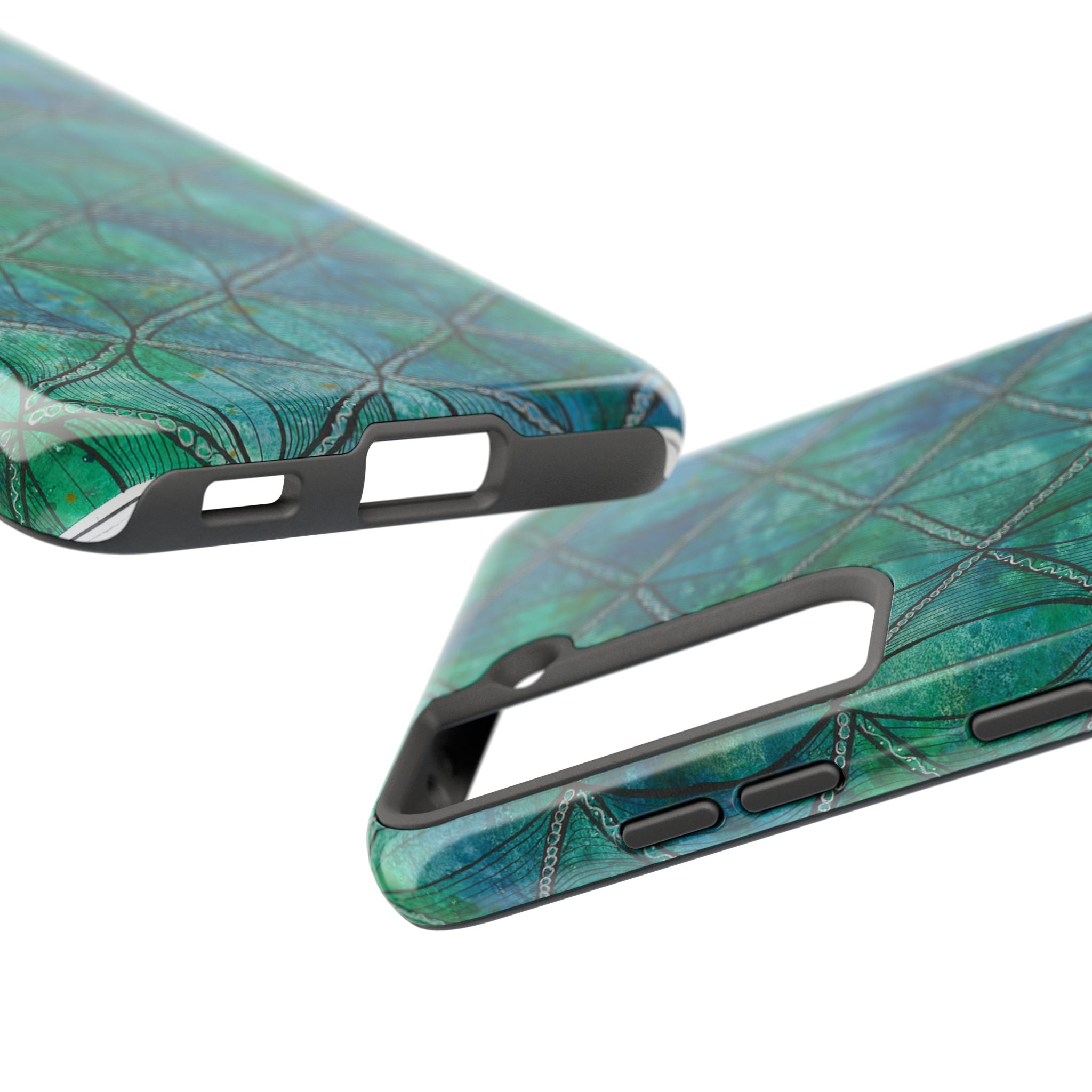 Tough Phone Case - All iPhones and Samsung Galaxys - Exciting Abstract Design #58 How's the Serenity