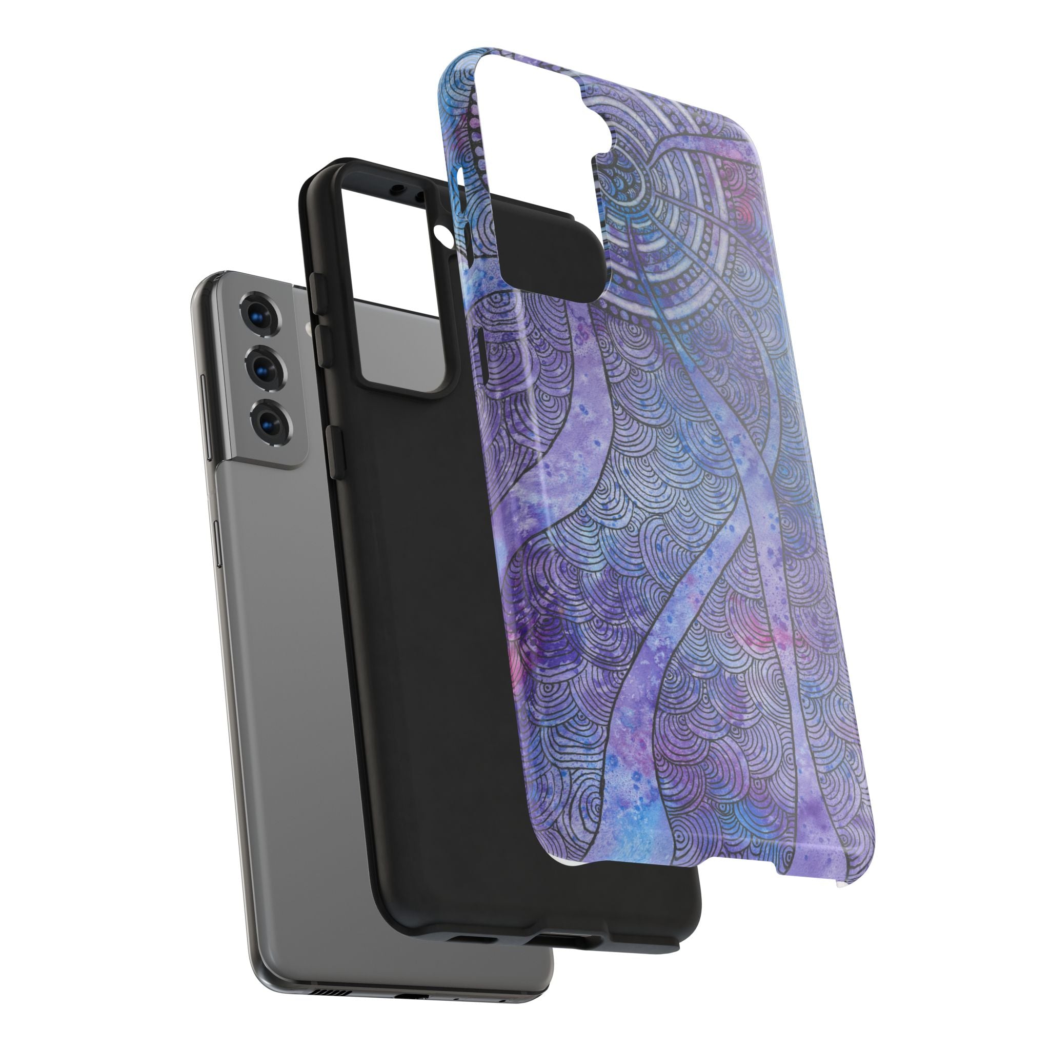 Tough Phone Case - All iPhones and Samsung Galaxys - Exciting Abstract Design #56 The Way Home
