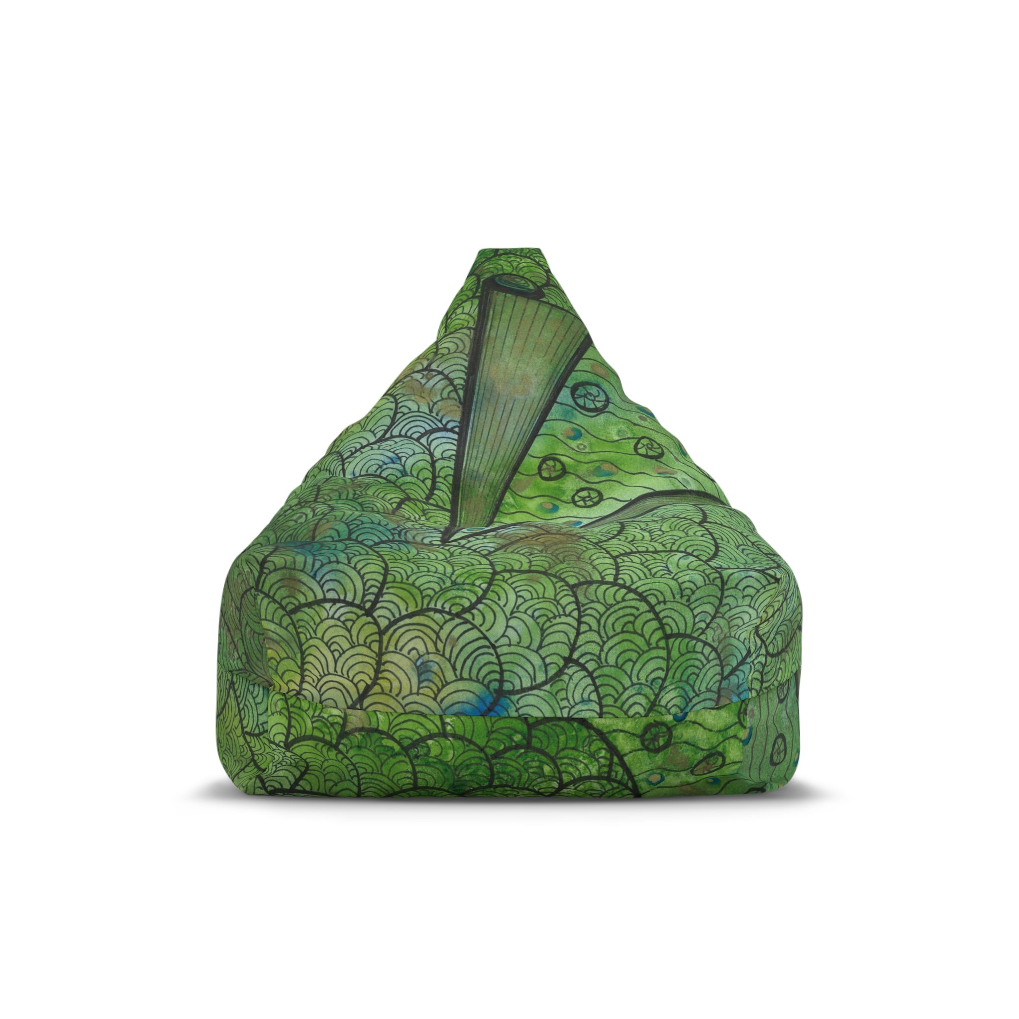 Bean Bag Chair Covers For Indoor & Outdoor - 2 Sizes - Exciting Abstract Design #69 New Horizons