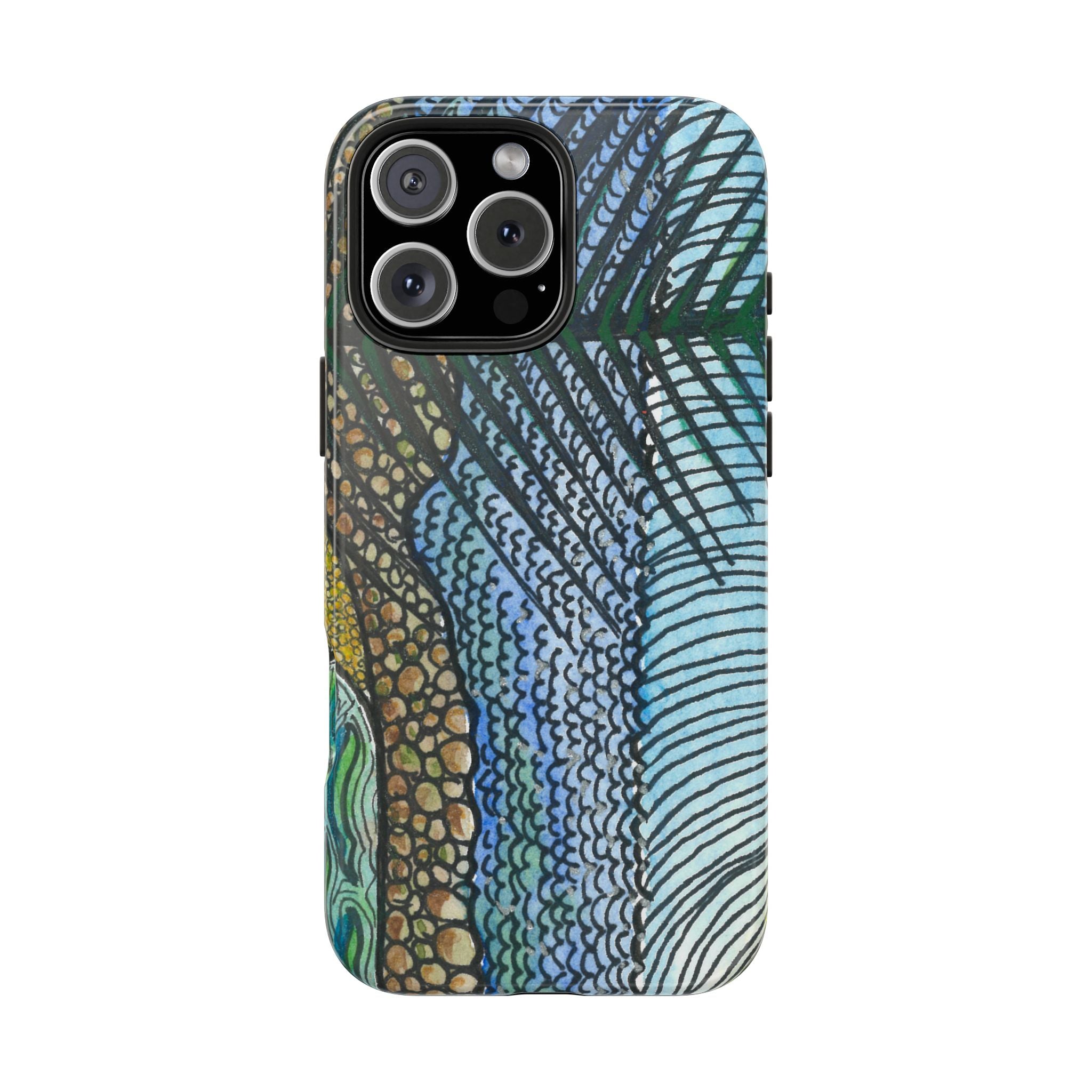 Tough Phone Case - All iPhones and Samsung Galaxys - Exciting Abstract Design #47 Cottesloe