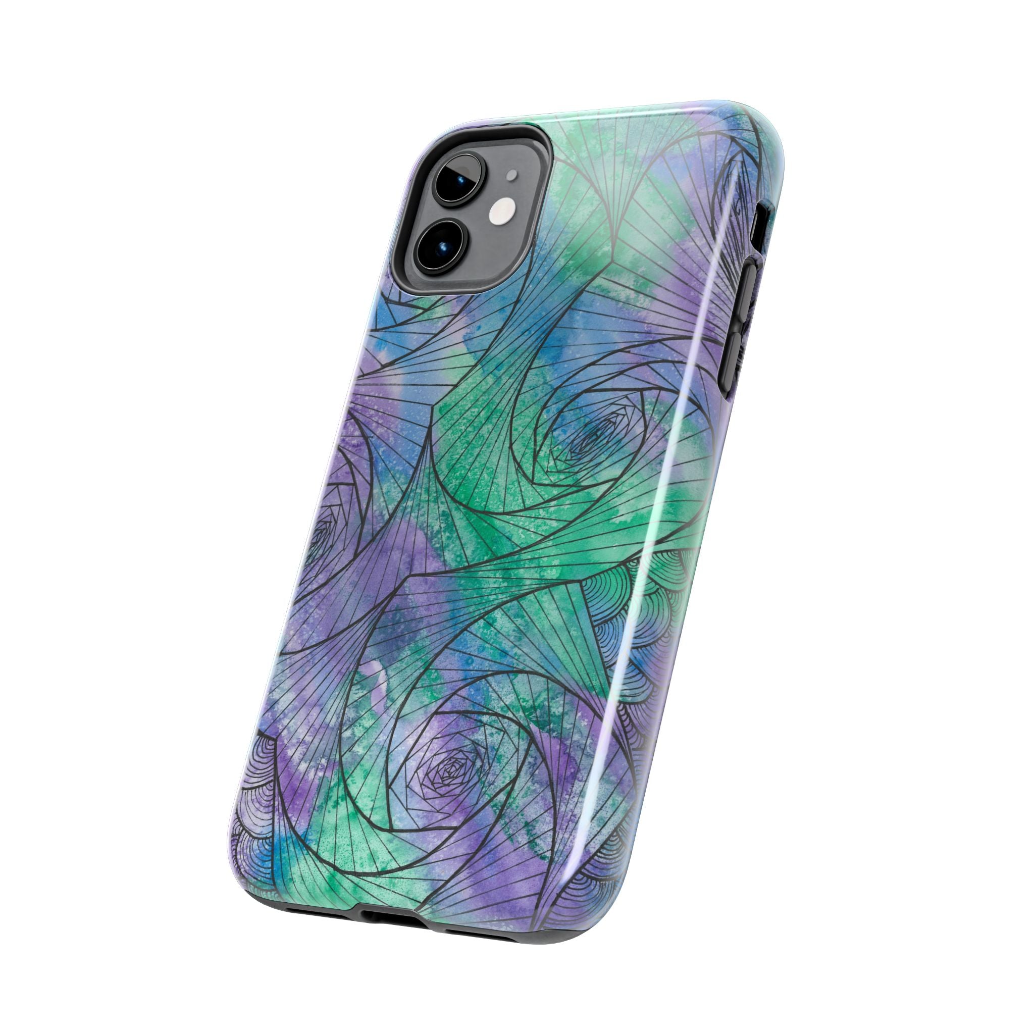 Tough Phone Case - All iPhones and Samsung Galaxys - Exciting Abstract Design  #50 If Not Now When