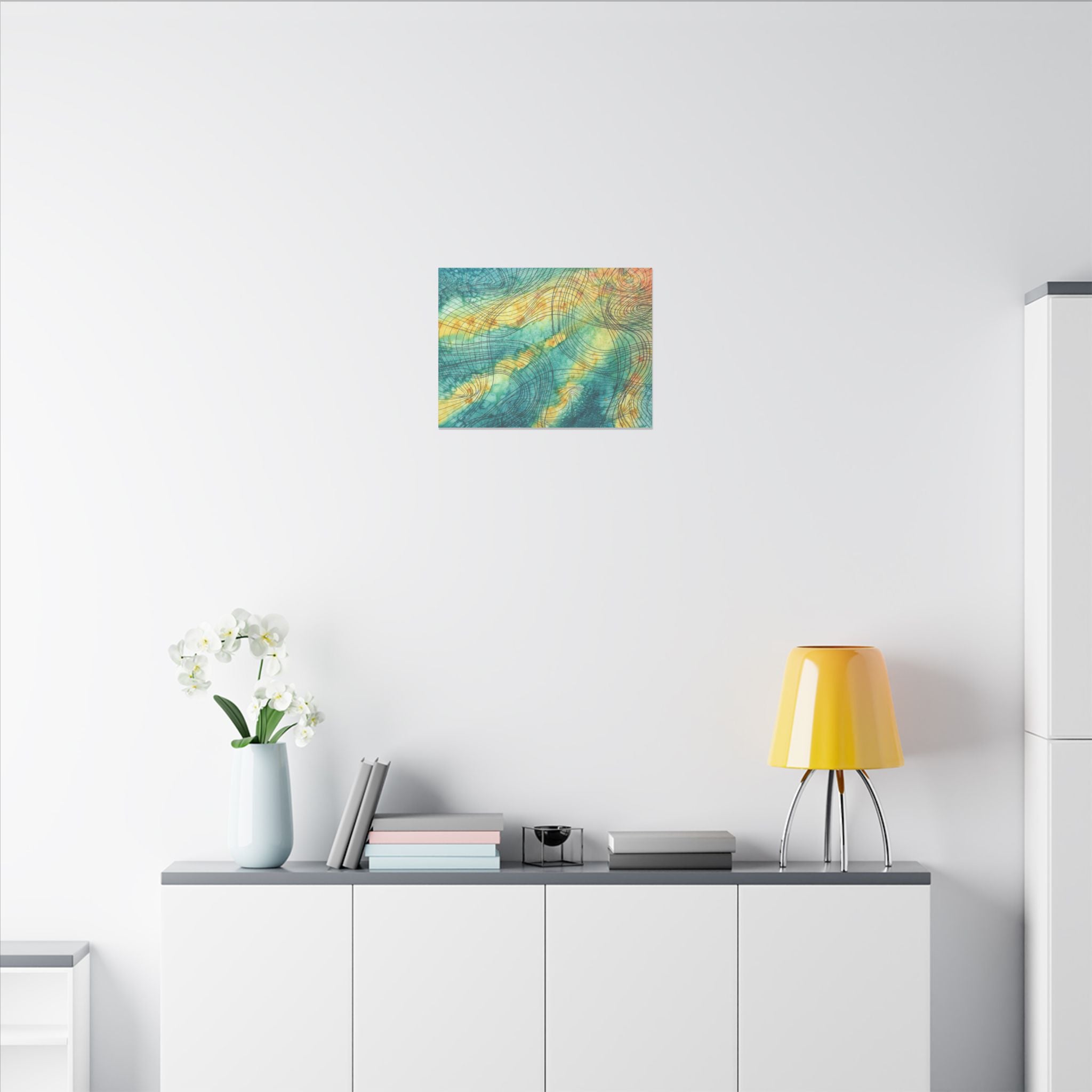 Large Colourful Wall Art, Canvas Prints, For Office, Bedroom or Living Room, or Special Gift #81 The Only Way Is Up