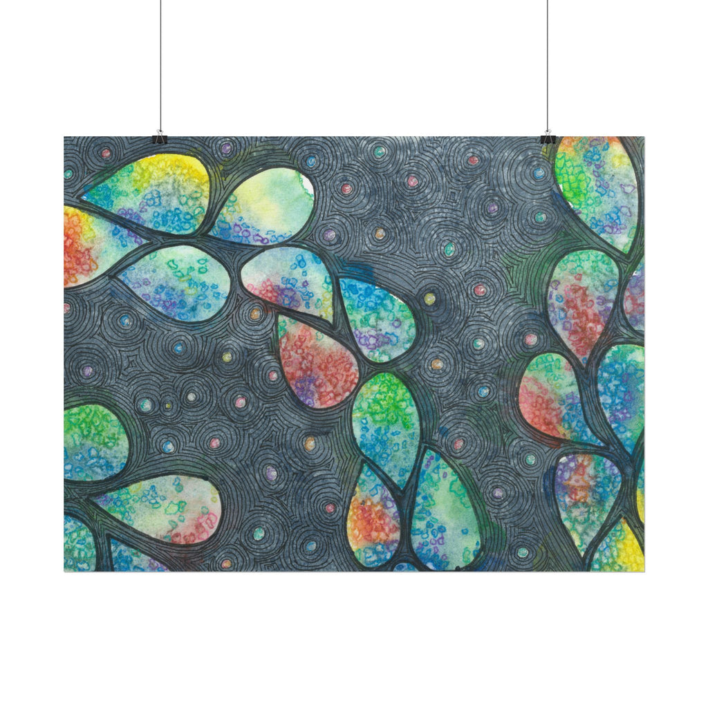 Large Colourful Wall Art, Posters & Prints, For Office, Bedroom or Living Room, or Special Gift #30 Give Us A Minute