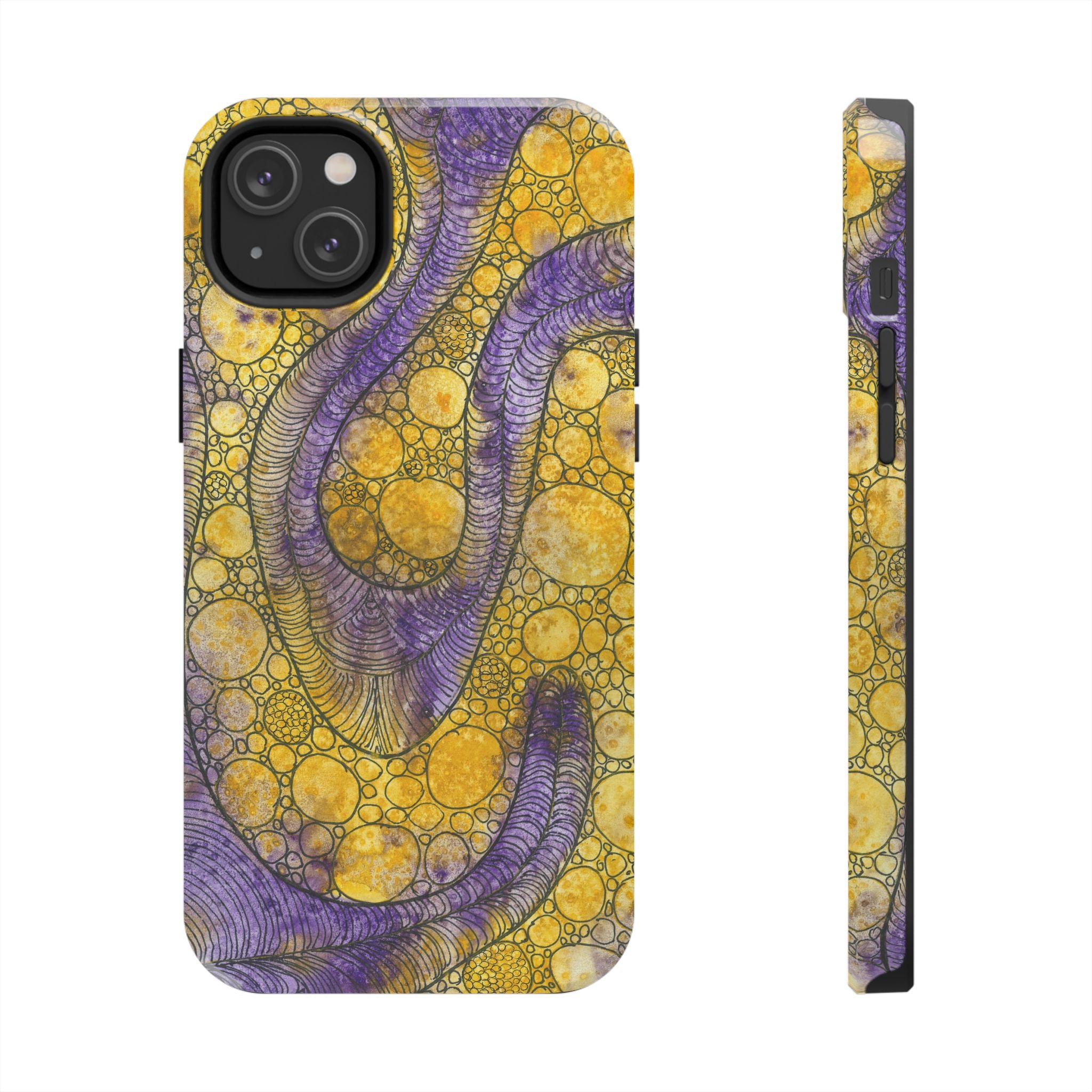 Tough Phone Case - All iPhones and Samsung Galaxys - Exciting Abstract Design #64 Is Now A Good Time?