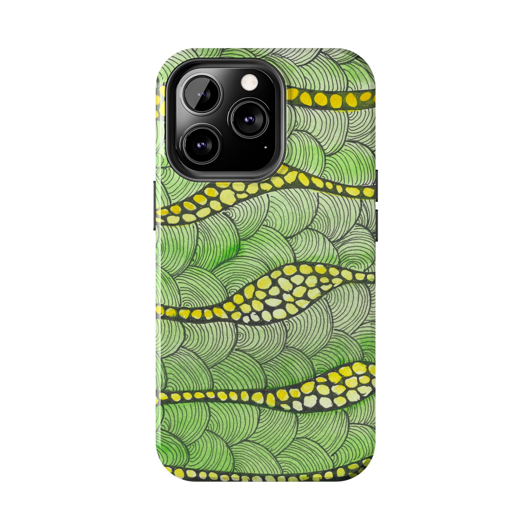 Tough Phone Case - All iPhones and Samsung Galaxys - Exciting Abstract Design #13 Watcha Thinking