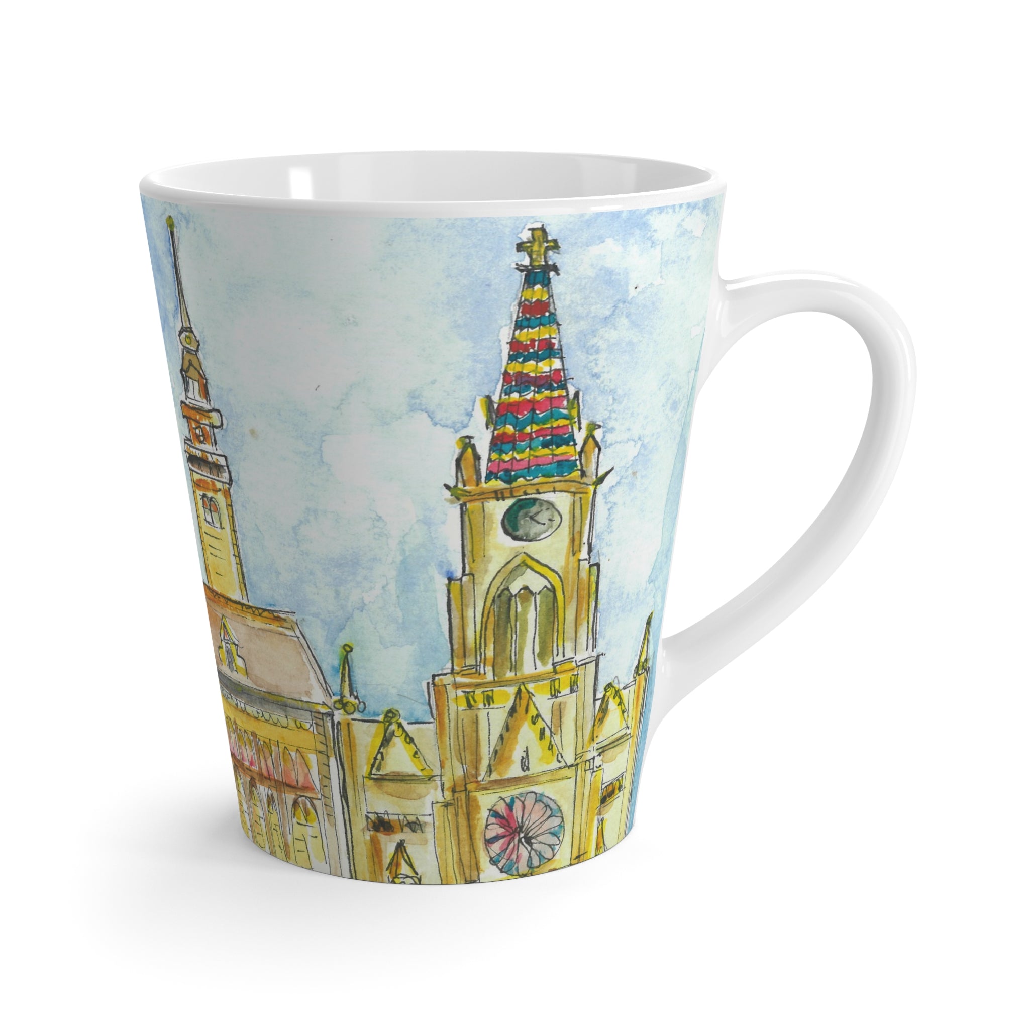 Coffee Mugs and Cups. Colourful Abstract Designs. Perfect for Home, Office or Special Gift #95 Beautiful Novi Sad
