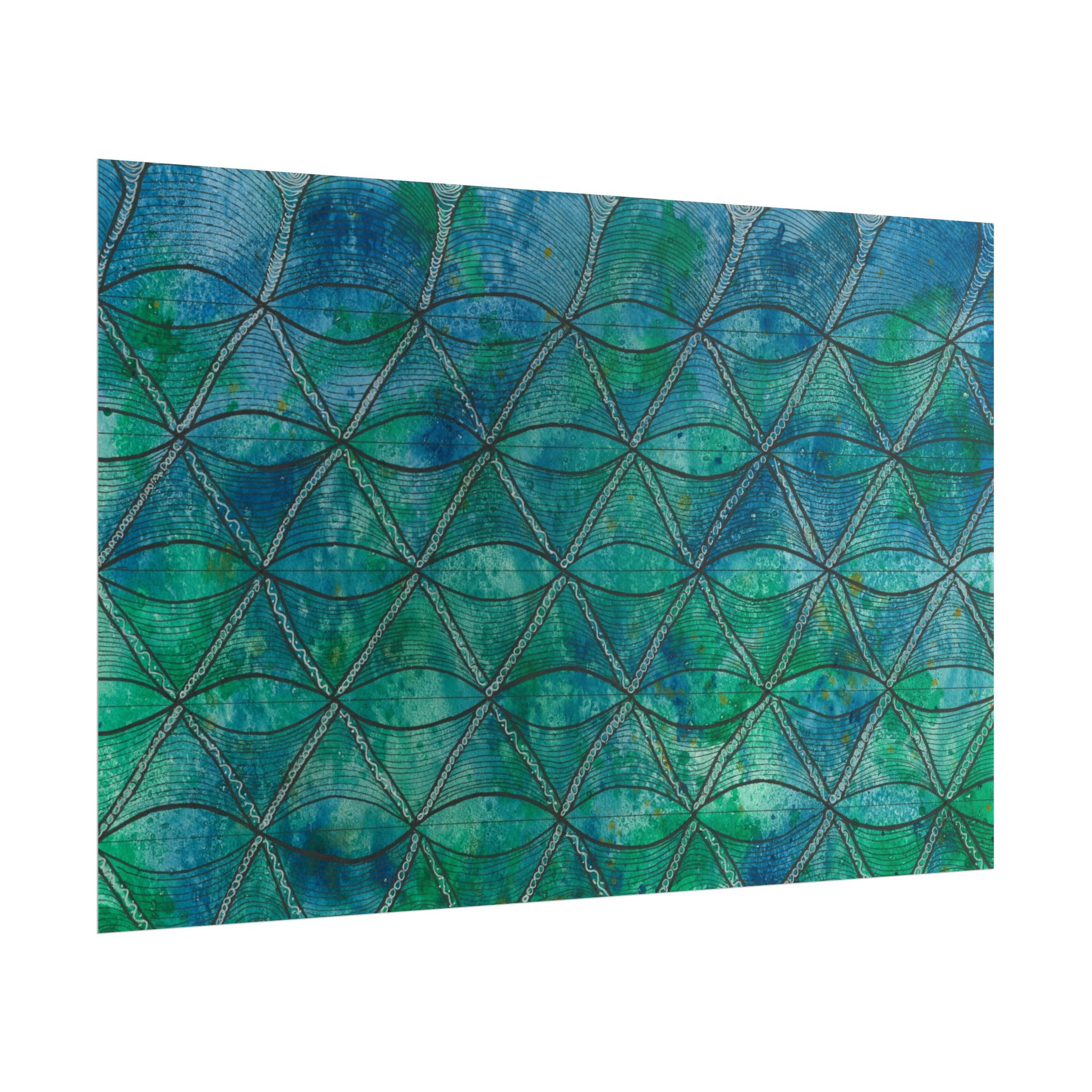 Large Colourful Wall Art, Posters & Prints, For Office, Bedroom or Living Room, or Special Gift #58 How's The Serenity?