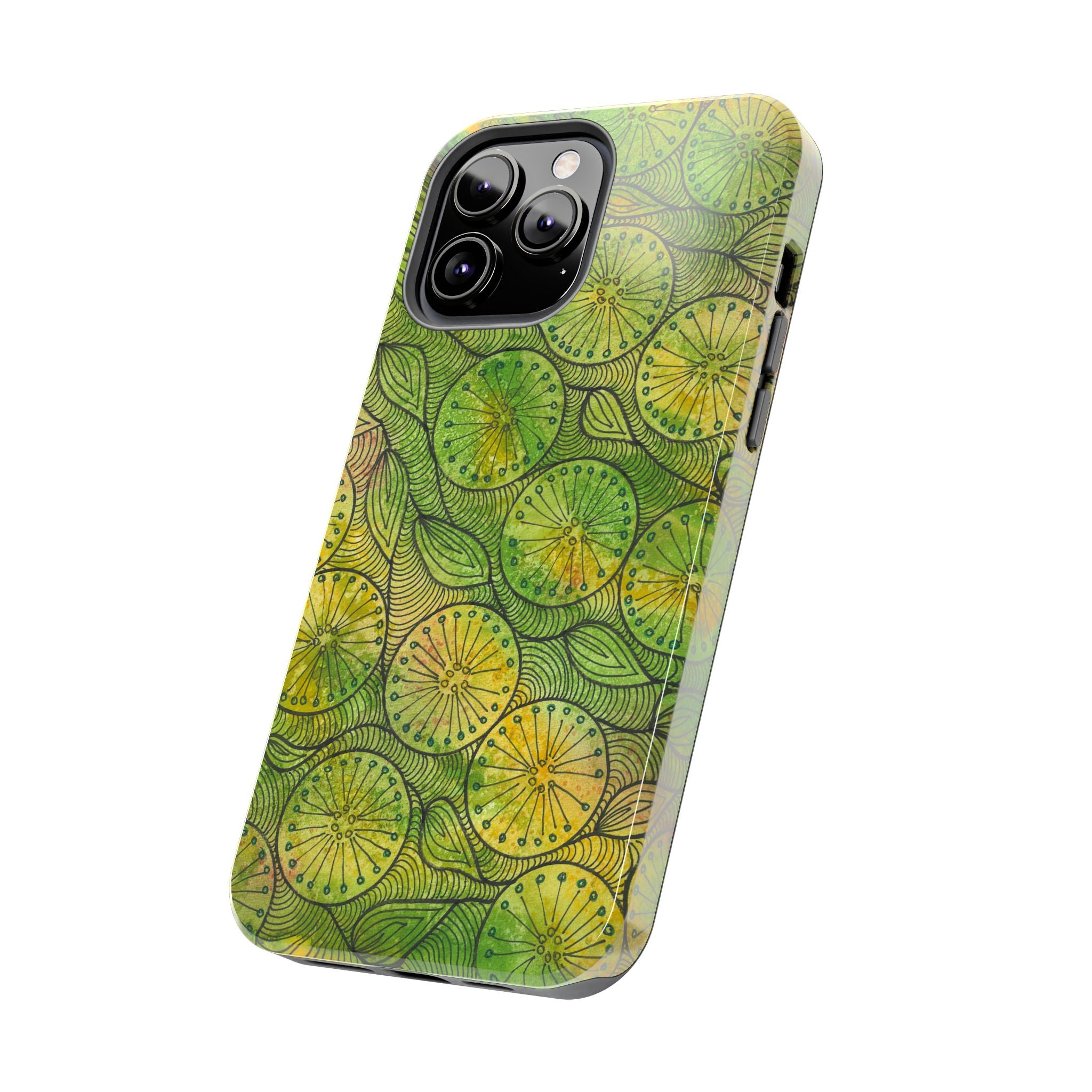Tough Phone Case - All iPhones and Samsung Galaxys - Exciting Abstract Design #63 Margarita Mondays
