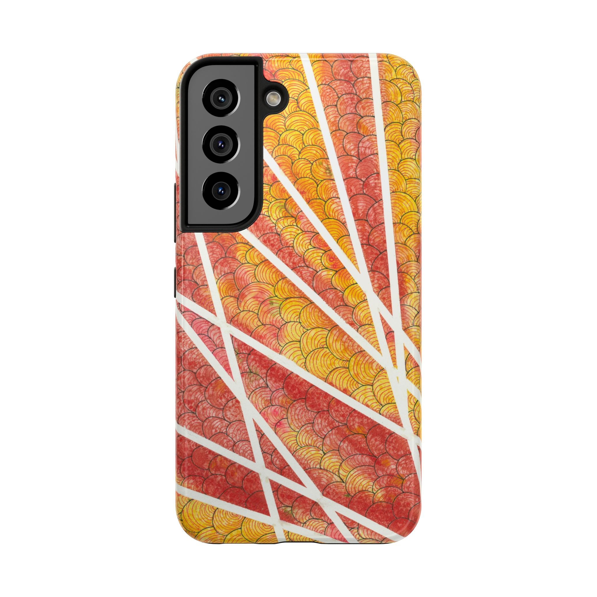 Tough Phone Case - All iPhones and Samsung Galaxys - Exciting Abstract Design #67 Max Mimosa