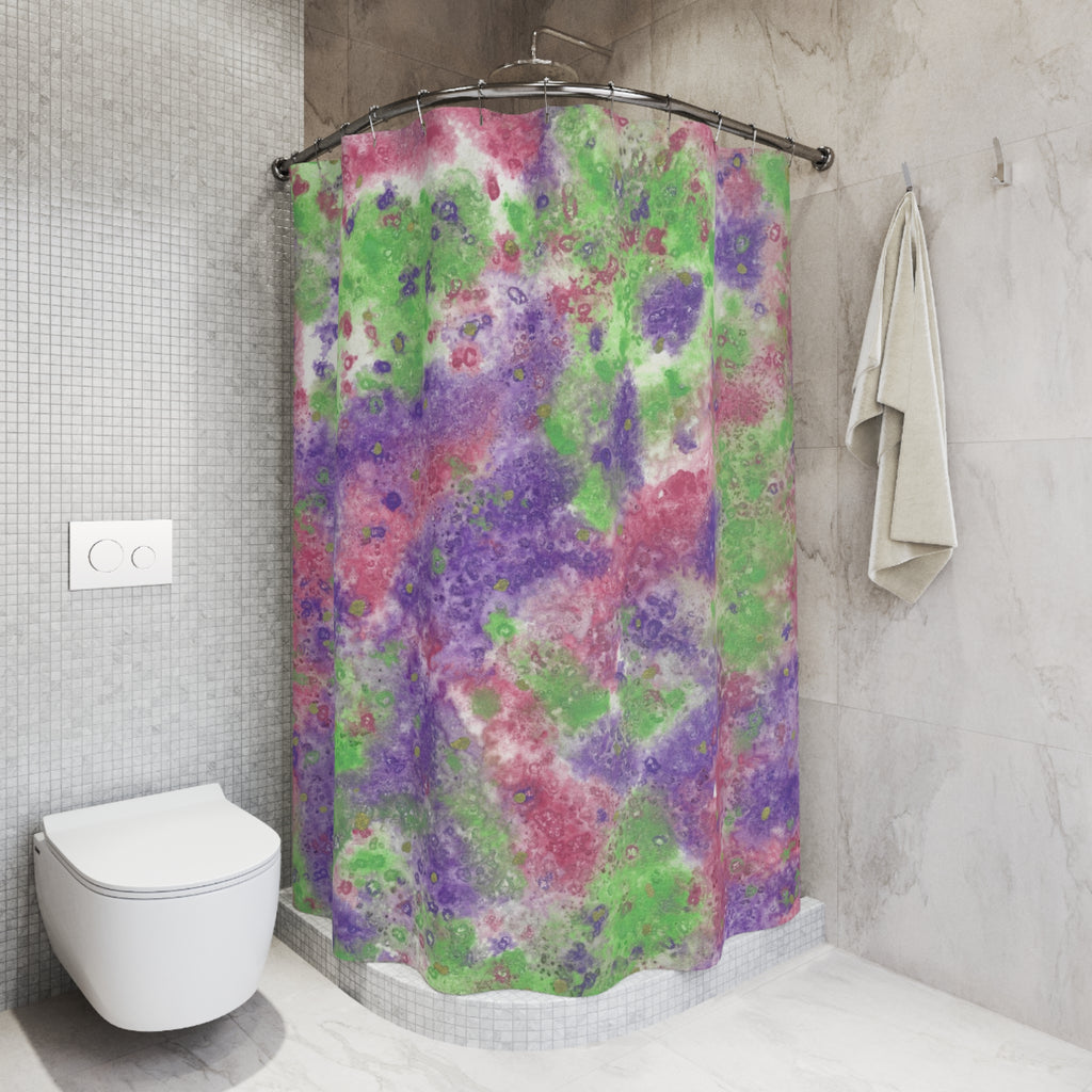 Beautiful Shower Curtains to Refresh Your Bathroom. Colourful Abstract Designs. Perfect For Your Bathroom or Special House-Warming Gift #100 Immortal Being