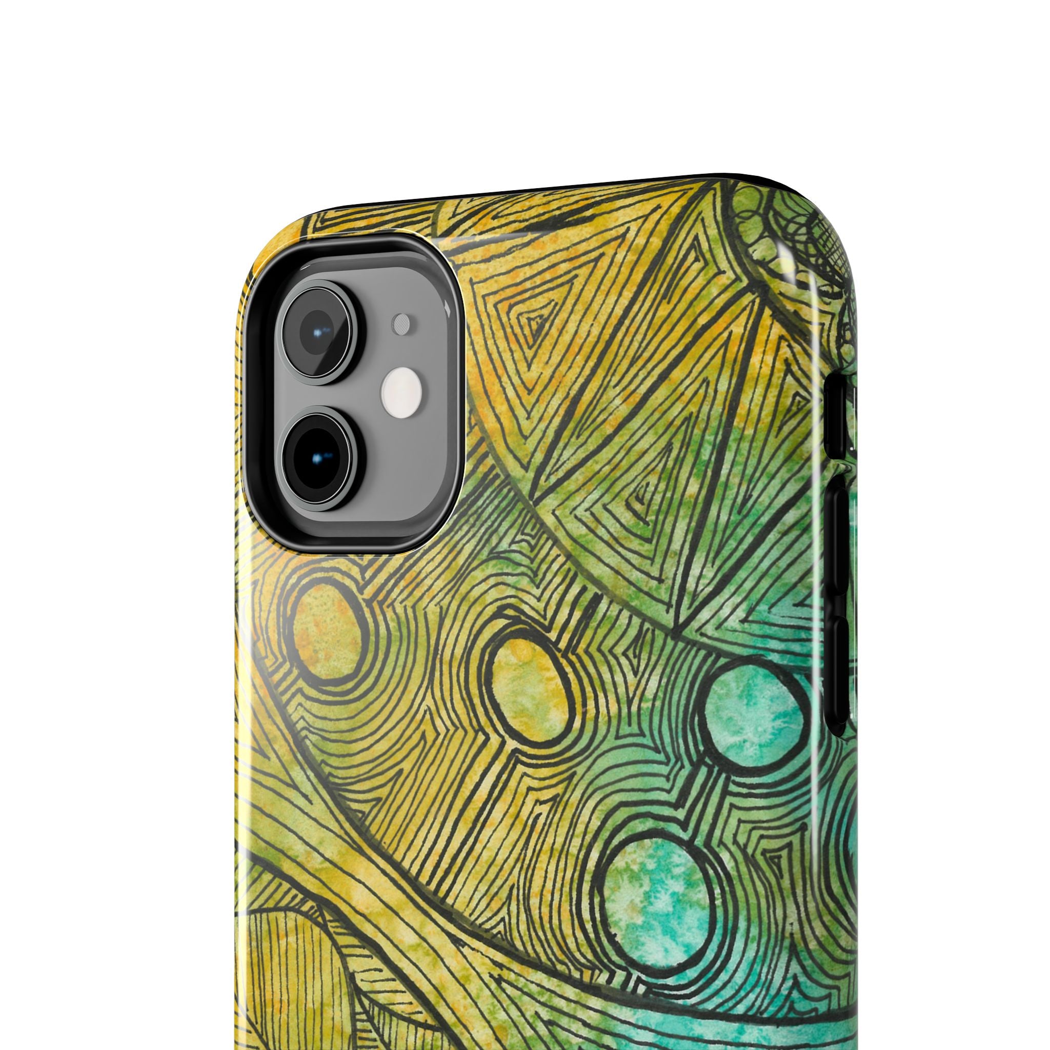 Tough Phone Case - All iPhones and Samsung Galaxys - Exciting Abstract Design #27 Come What May