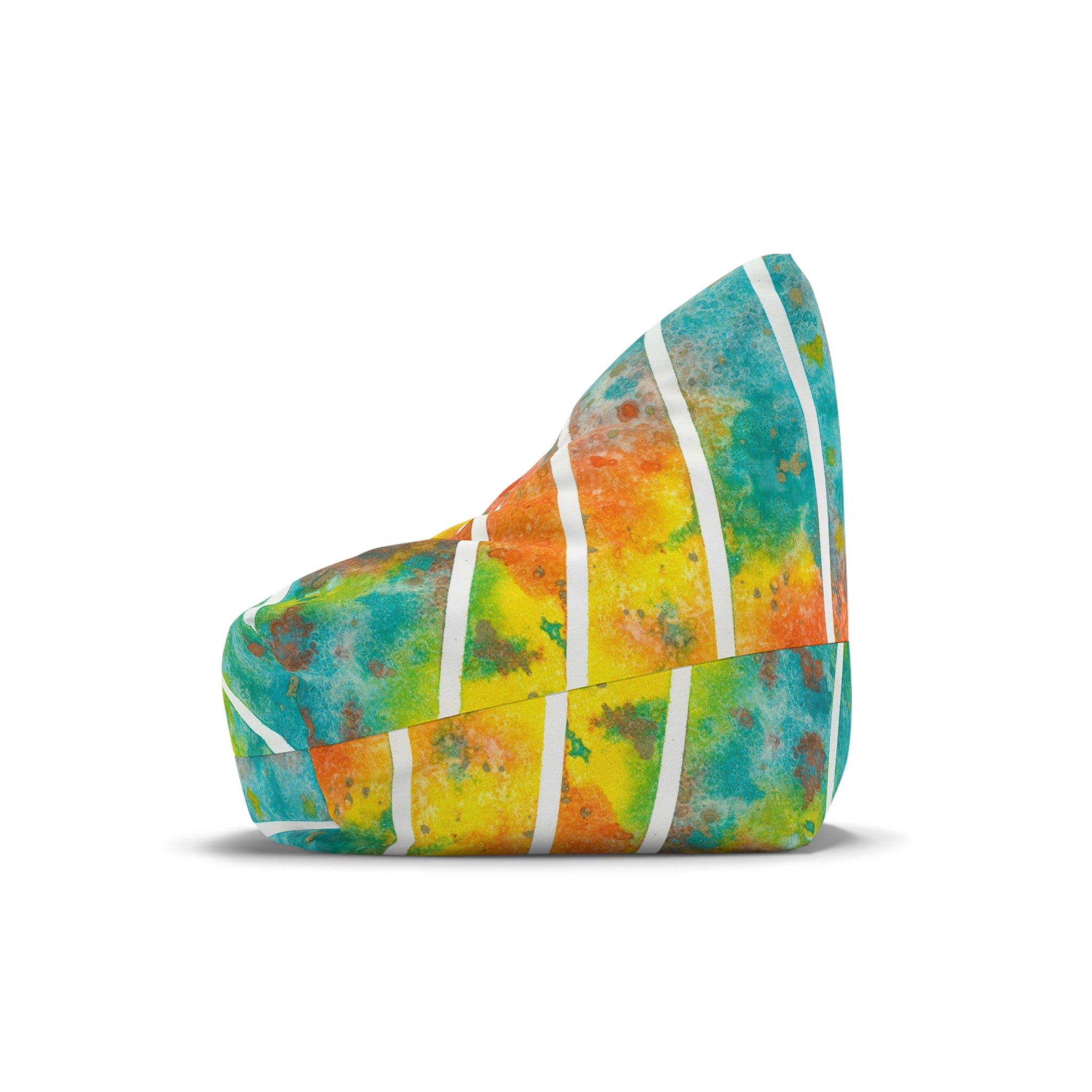 Bean Bag Chair Covers For Indoor & Outdoor - 2 Sizes - Exciting Abstract Design #101 Your Energy Radiates