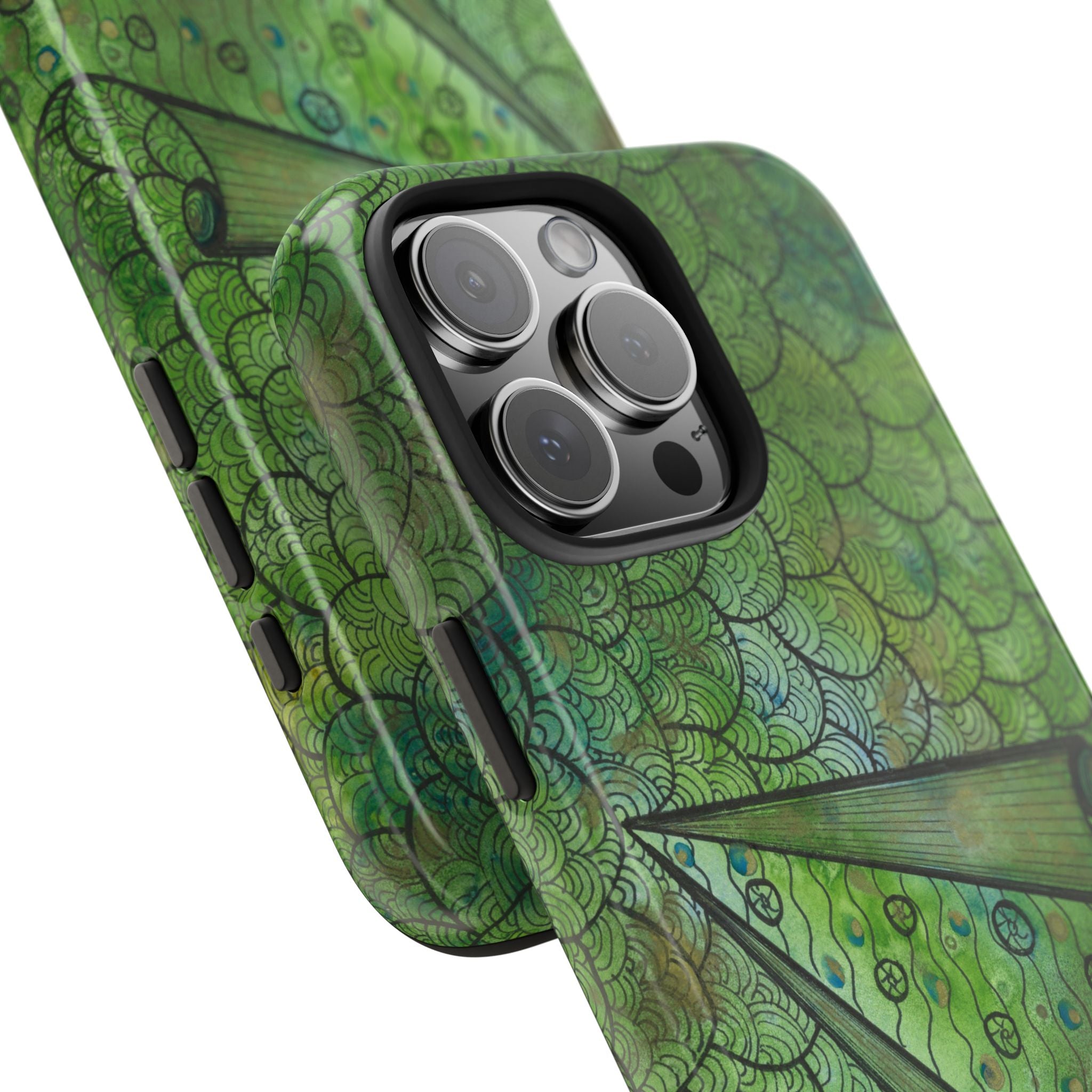 Tough Phone Case - All iPhones and Samsung Galaxys - Exciting Abstract Design #69 New Horizons