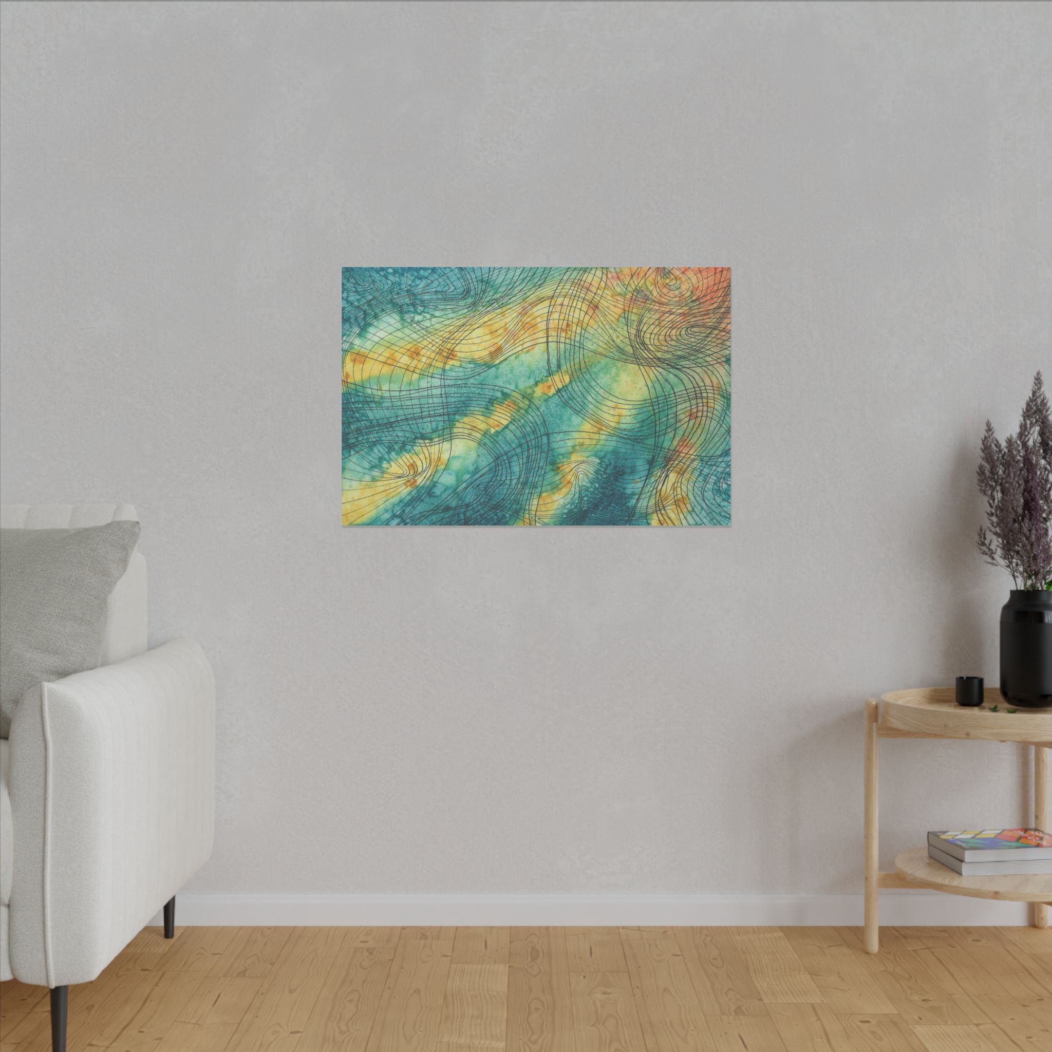 Large Colourful Wall Art, Canvas Prints, For Office, Bedroom or Living Room, or Special Gift #81 The Only Way Is Up