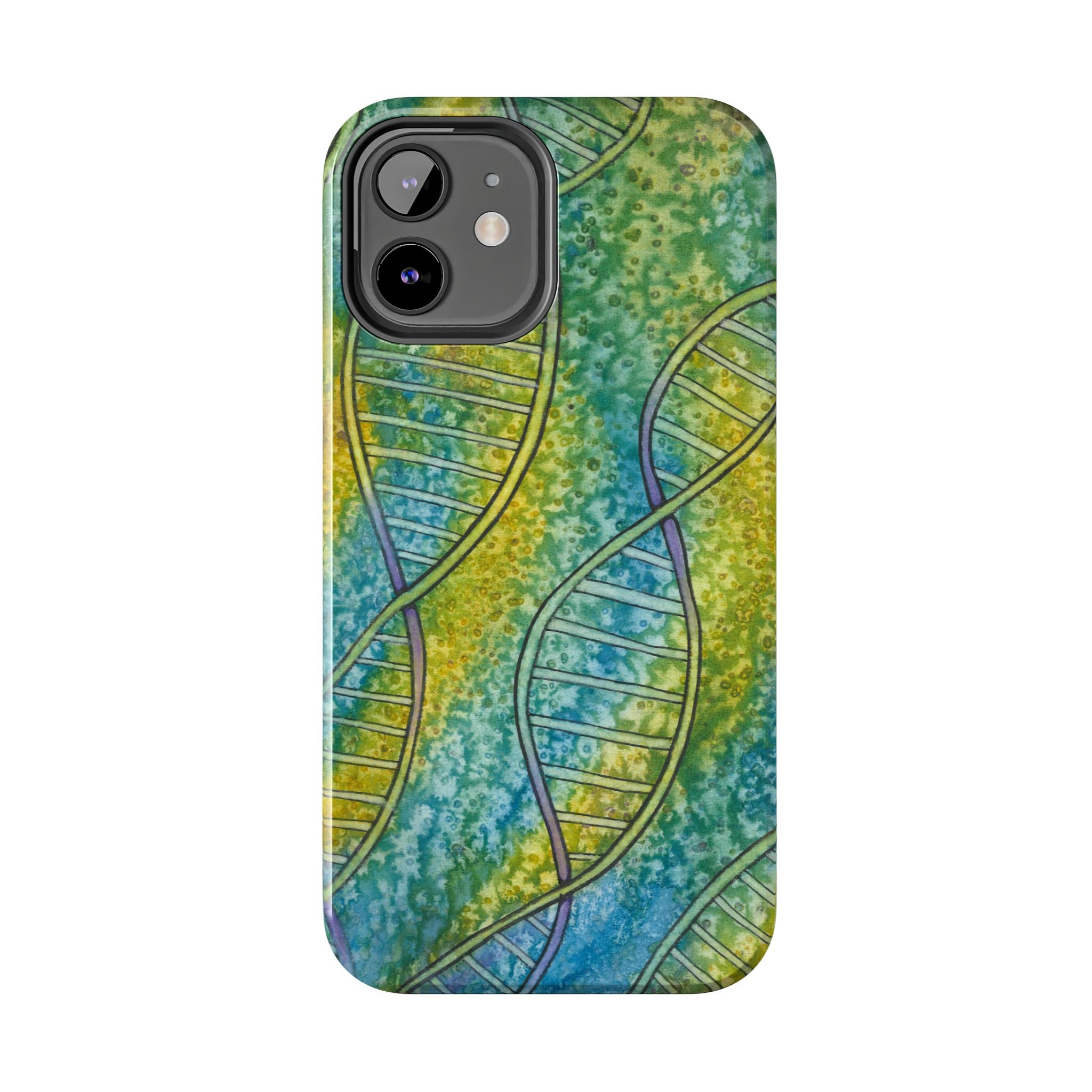 Tough Phone Case - All iPhones and Samsung Galaxys - Exciting Abstract Design #99 Crop of DNA