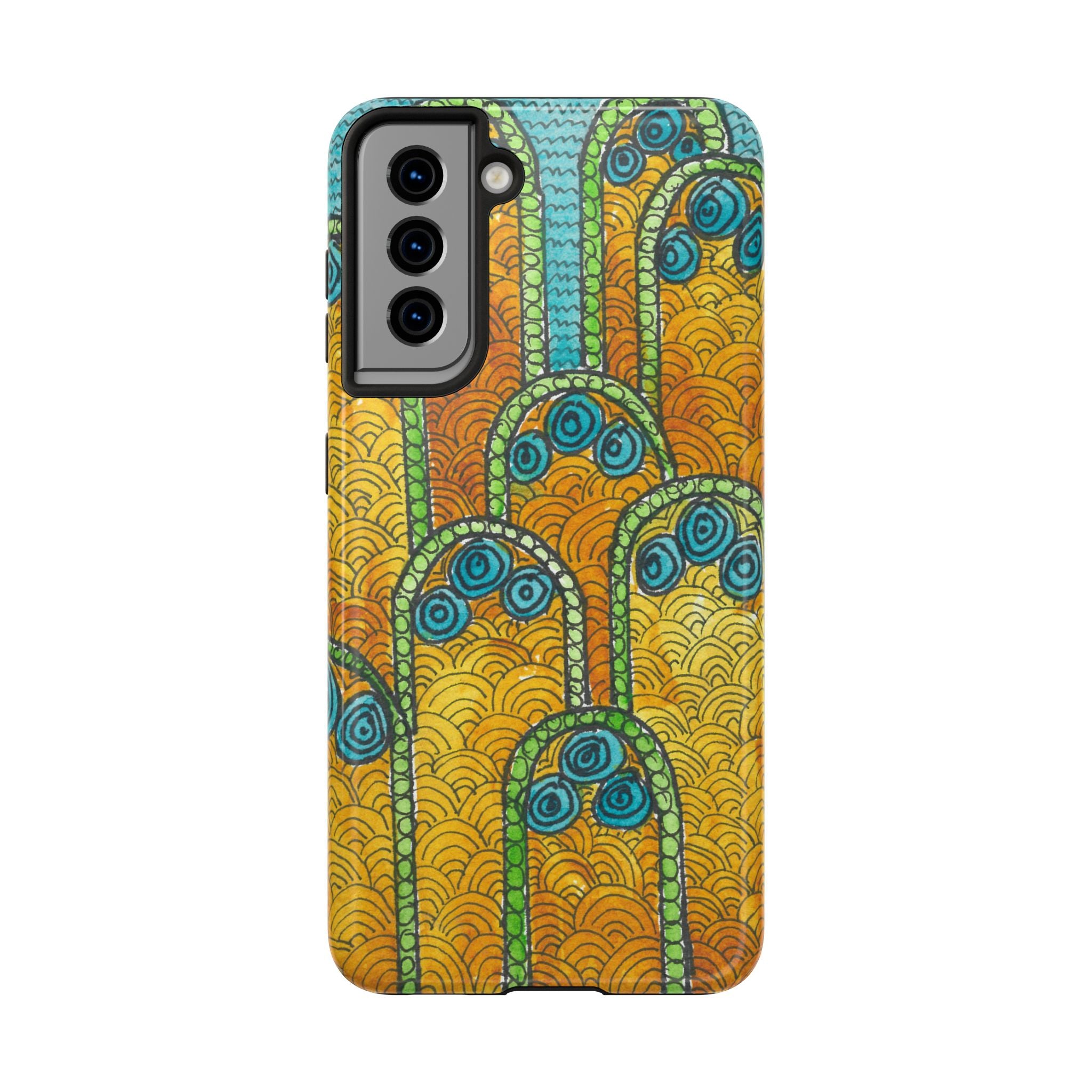 Tough Phone Case - All iPhones and Samsung Galaxys - Exciting Abstract Design #87 Belgrade Impressions - Serbia