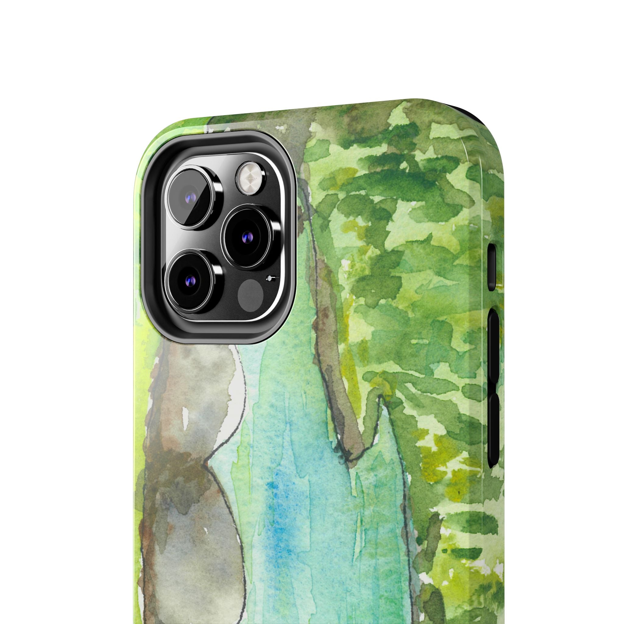 Tough Phone Case - All iPhones and Samsung Galaxys - Exciting Abstract Design #88 Tara River - Montenegro