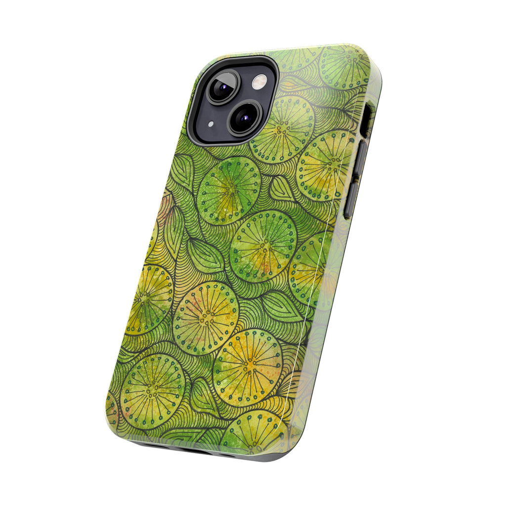 Tough Phone Case - All iPhones and Samsung Galaxys - Exciting Abstract Design #63 Margarita Mondays